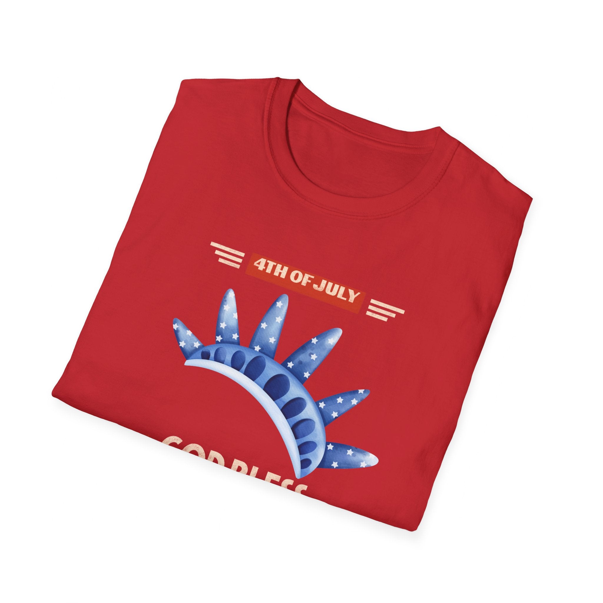 God Bless America Unisex Softstyle T-Shirt