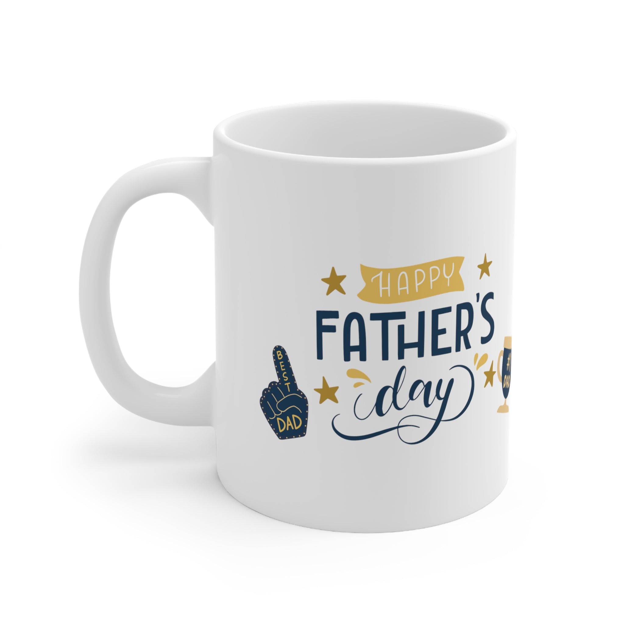 Happy Dad's Day No.1 Ceramic Mug 11oz
