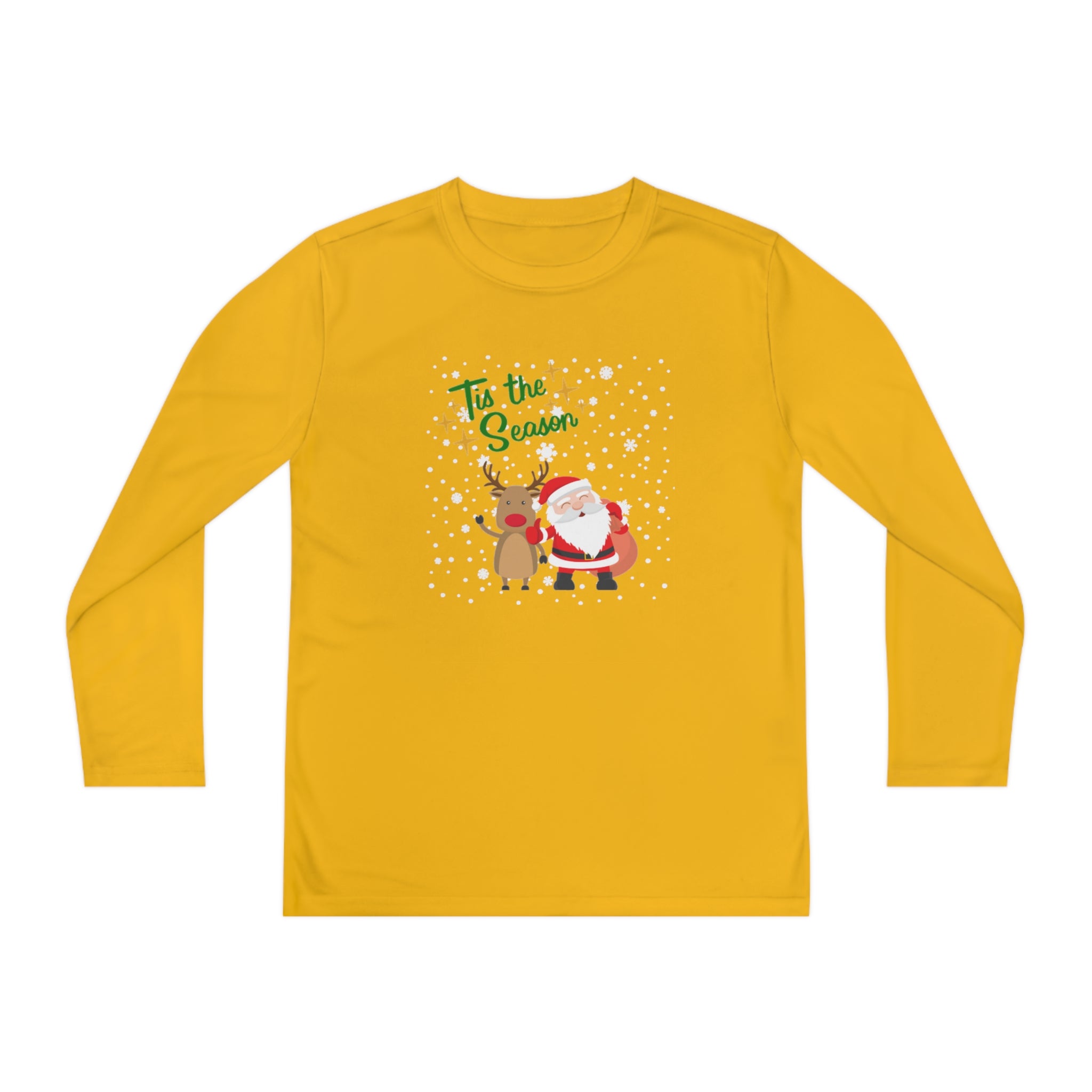 Tis The Season Youth Long Sleeve Competitor Tee