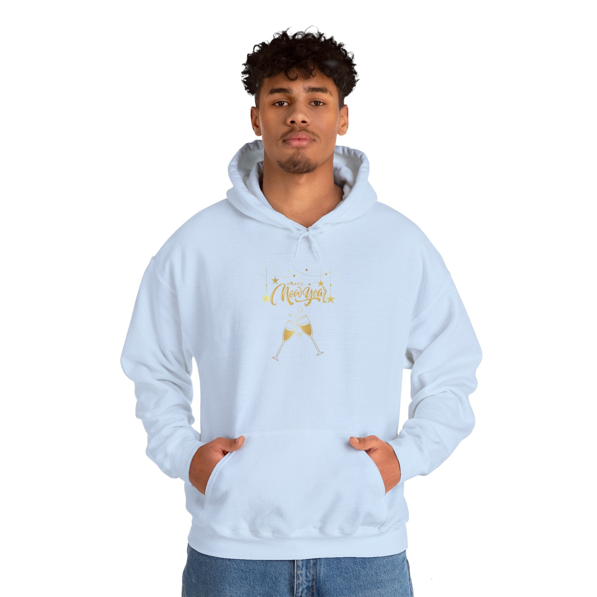 Happy New Year Unisex Heavy Blend™ Hooded Sweatshirt