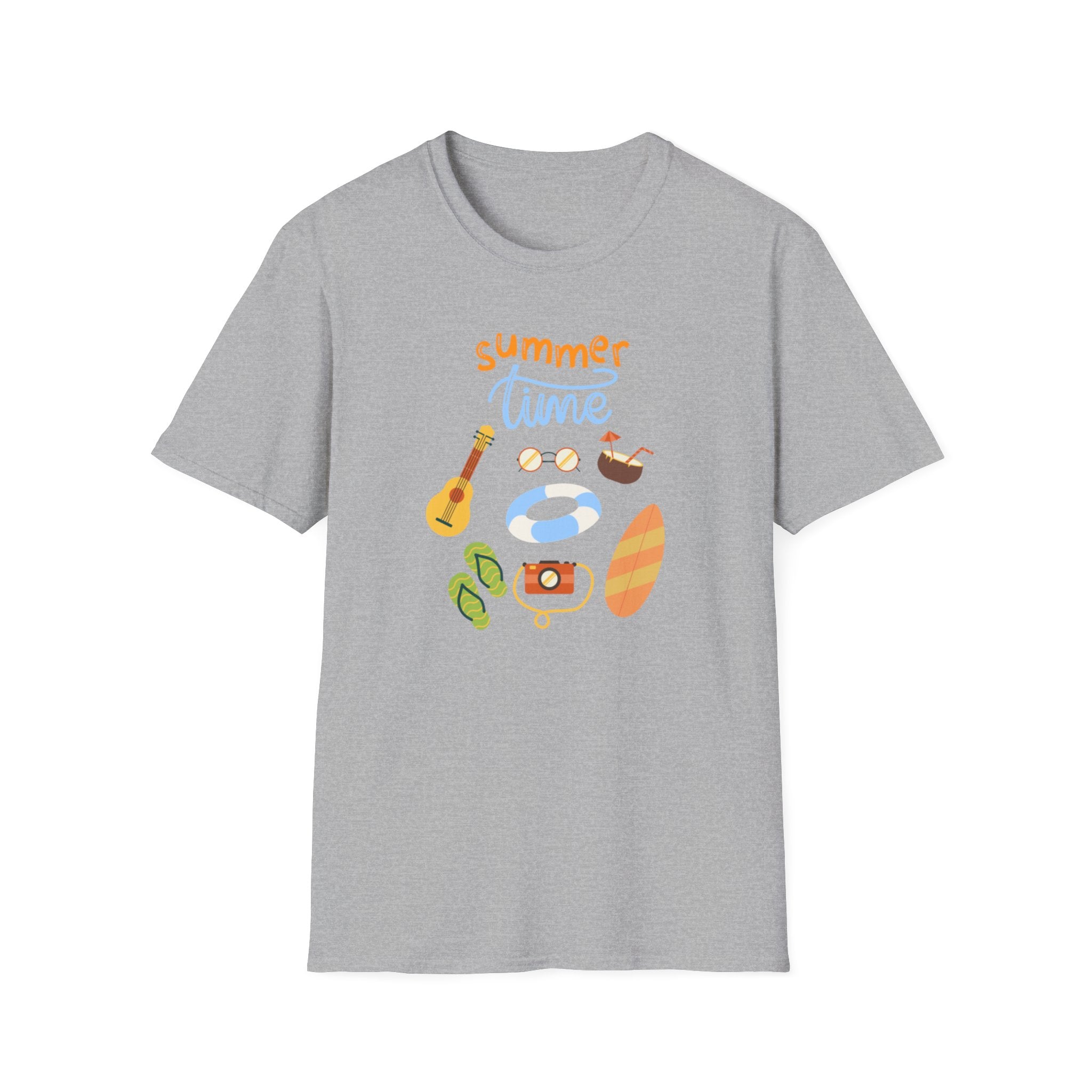 Summertime Fun Unisex Softstyle T-Shirt