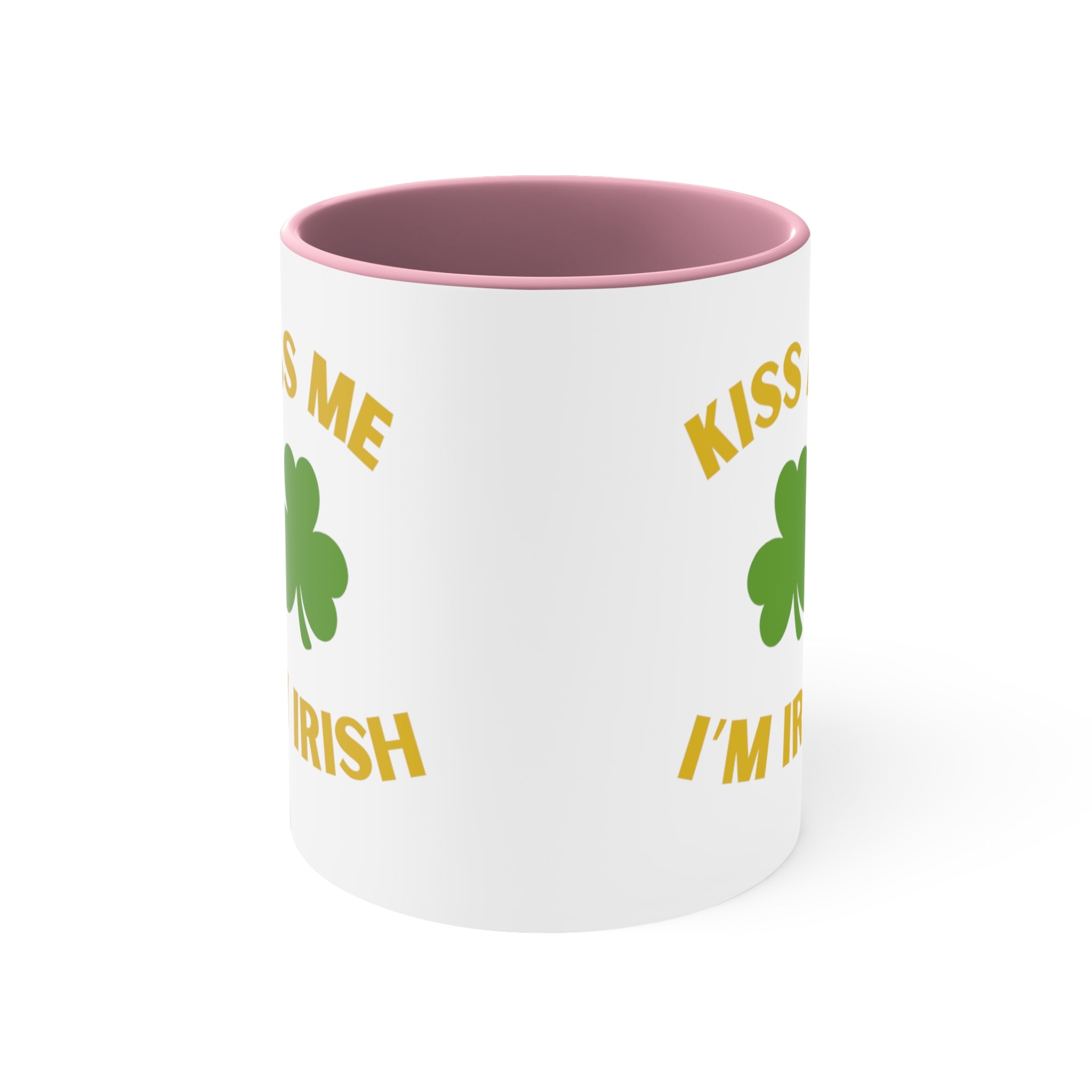 Kiss Me I'm Irish Accent Coffee Mug, 11oz