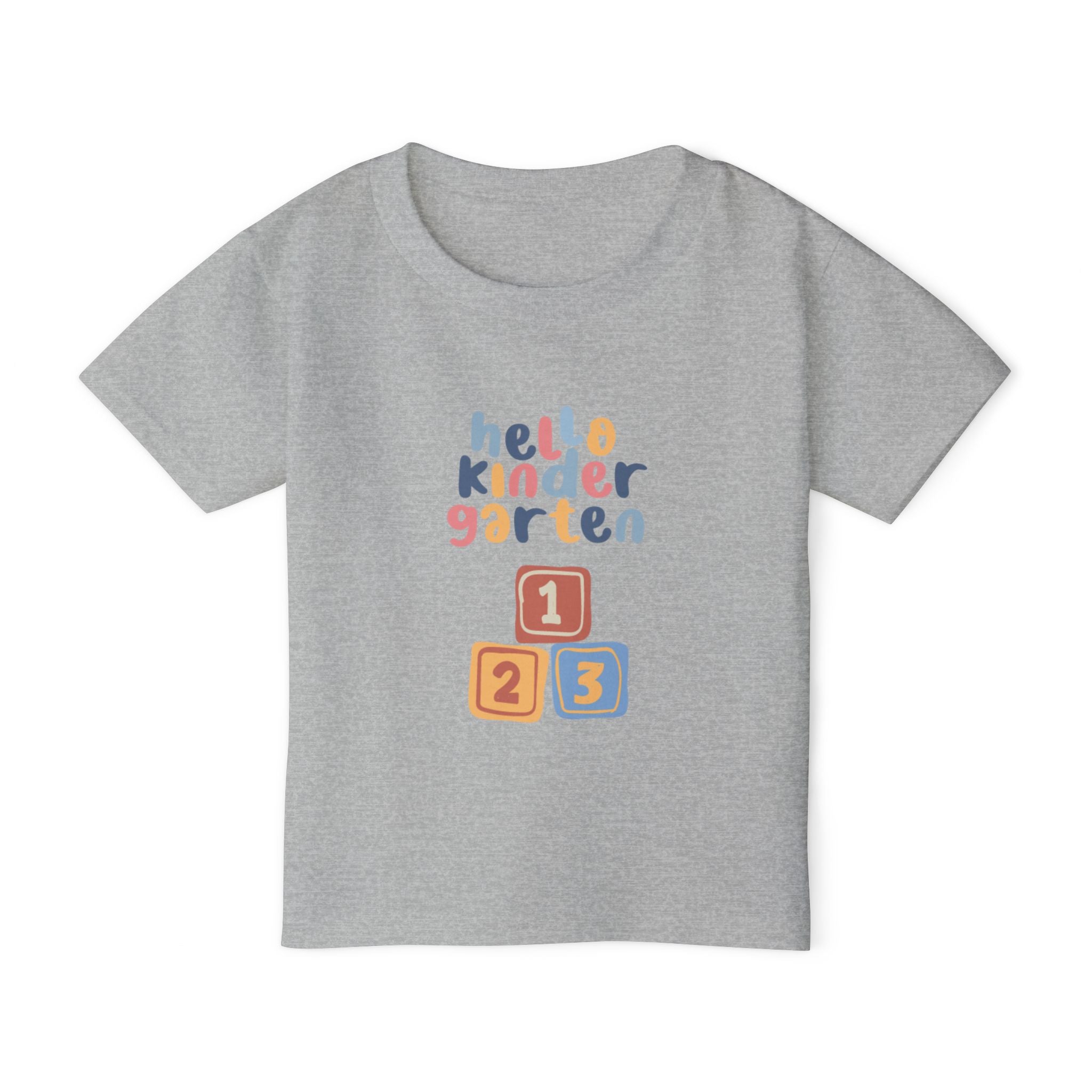 Hello Kindergarten Heavy Cotton™ Toddler T-shirt