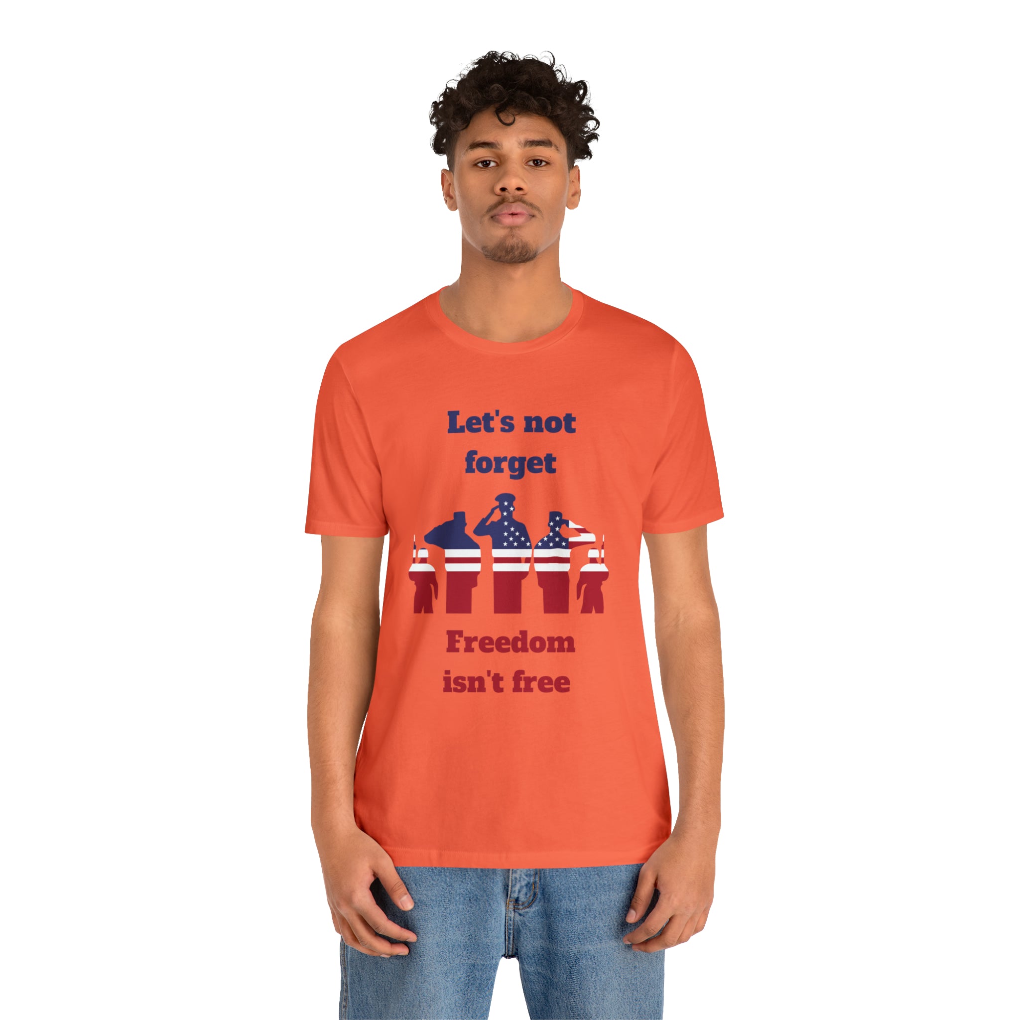 Memorial Day Freedom Is Not Free Unisex Jersey Short Sleeve Tee