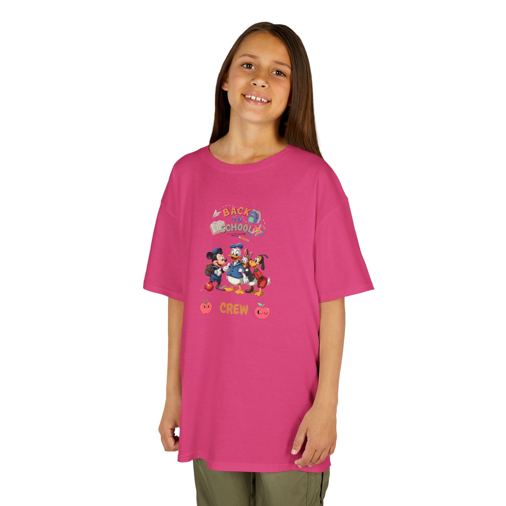 Back to School Crew Kids Heavy Cotton Tee