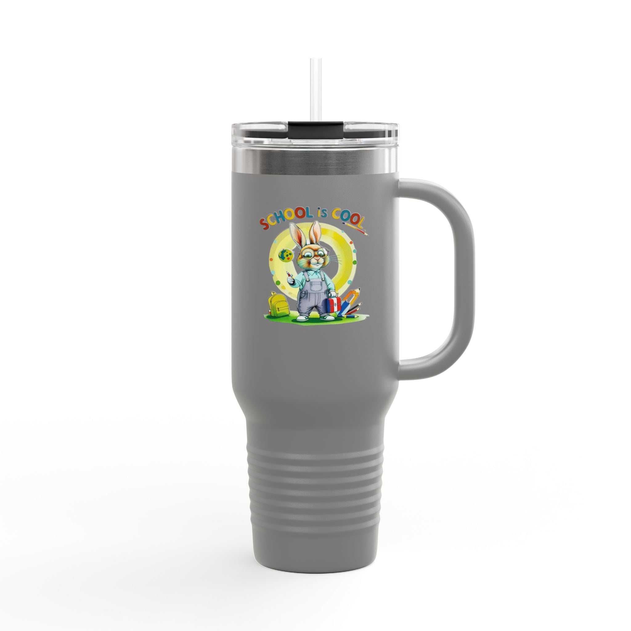 School is Cool Insulated Travel Mug for Students, 40oz