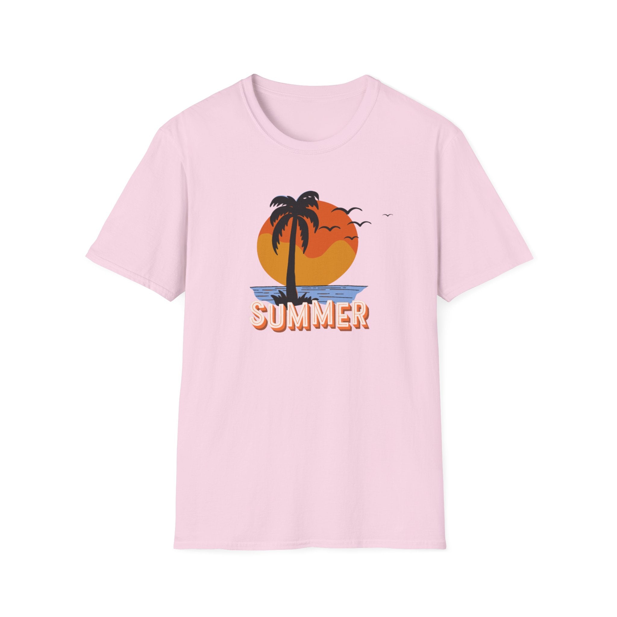 Summer Sunset Unisex Softstyle T-Shirt