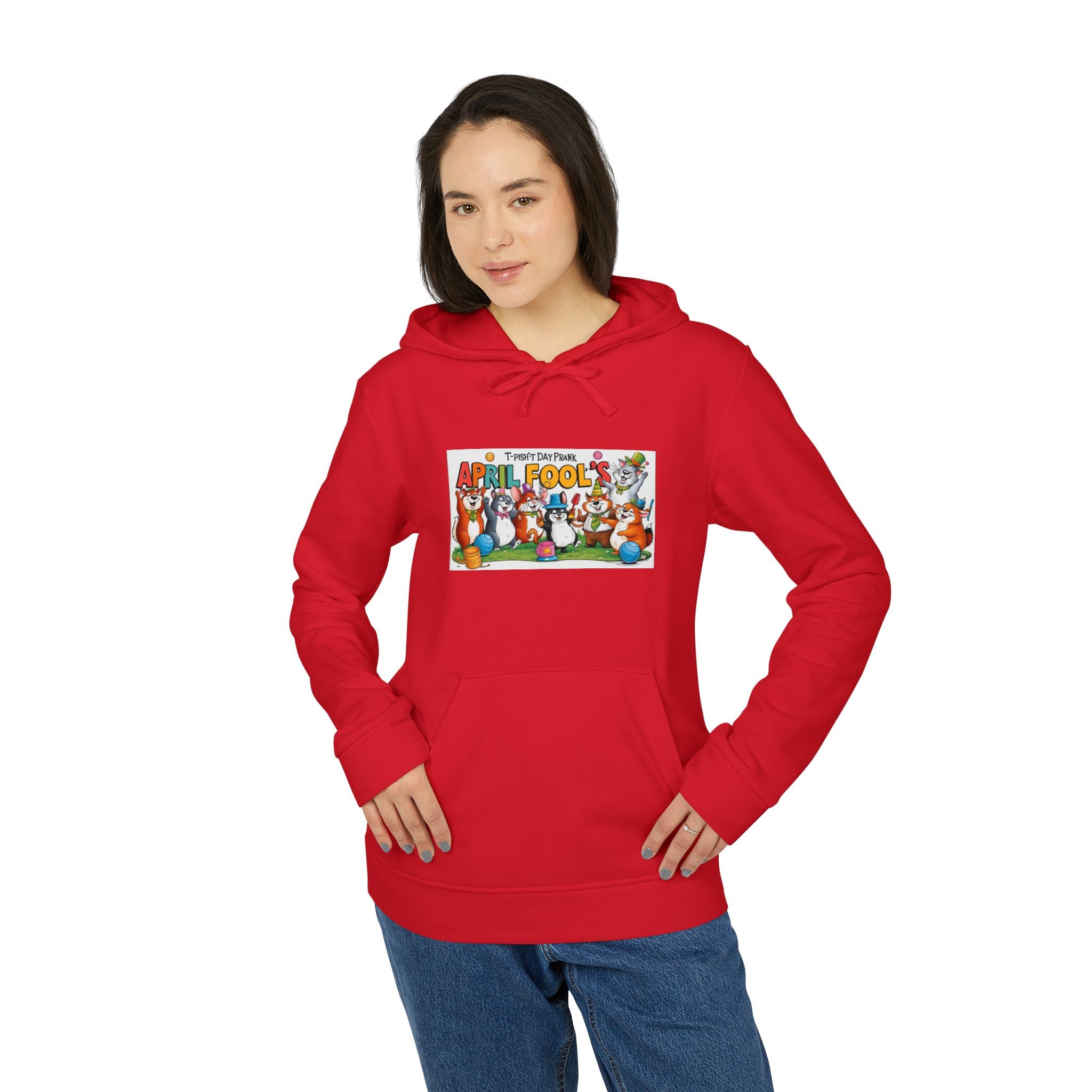 T-Pish'-T Day Prank Adidas Unisex Fleece Hoodie