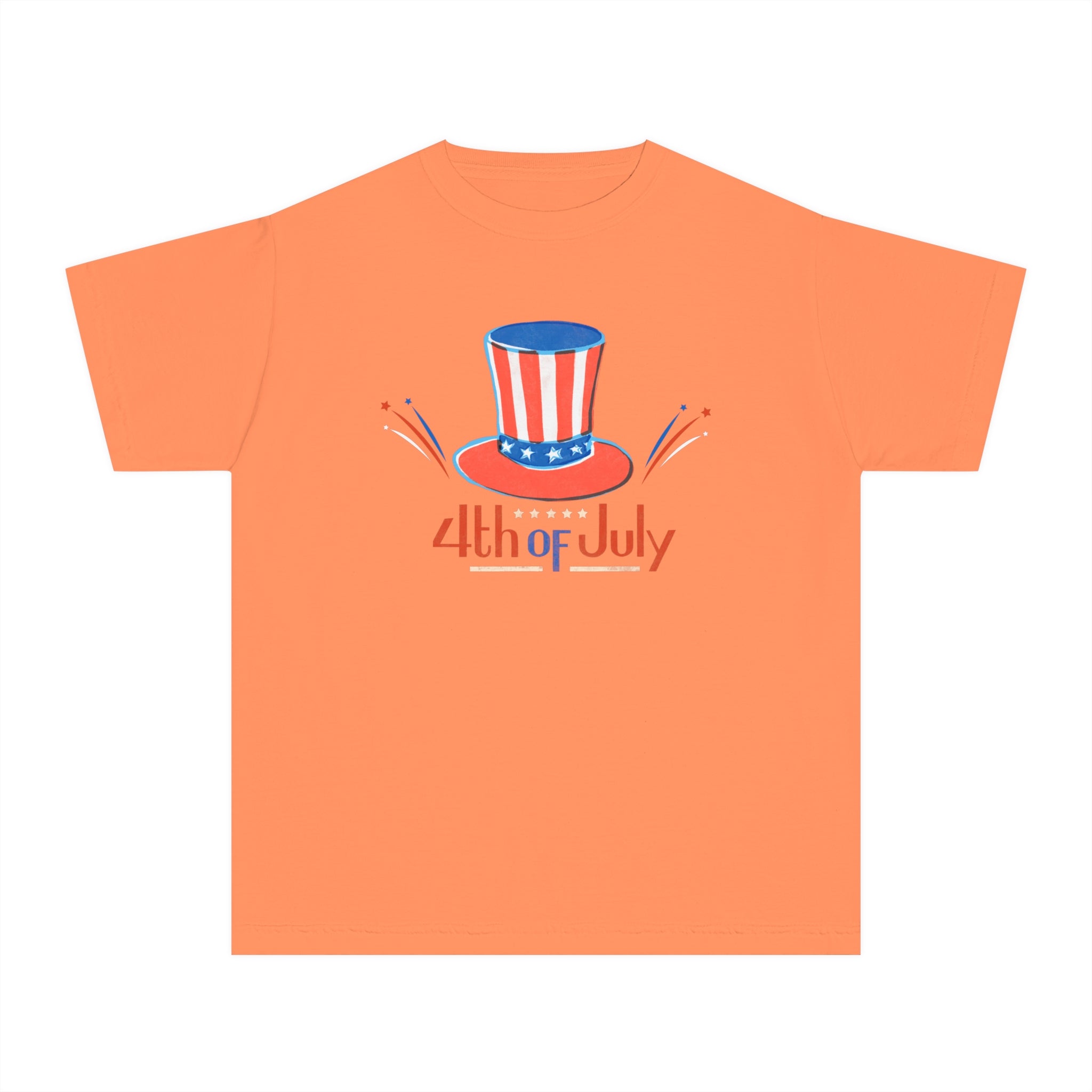 4th Of July Youth Midweight Tee