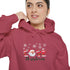 Santa Claus Loves ChristmasUnisex Garment-Dyed Hoodie