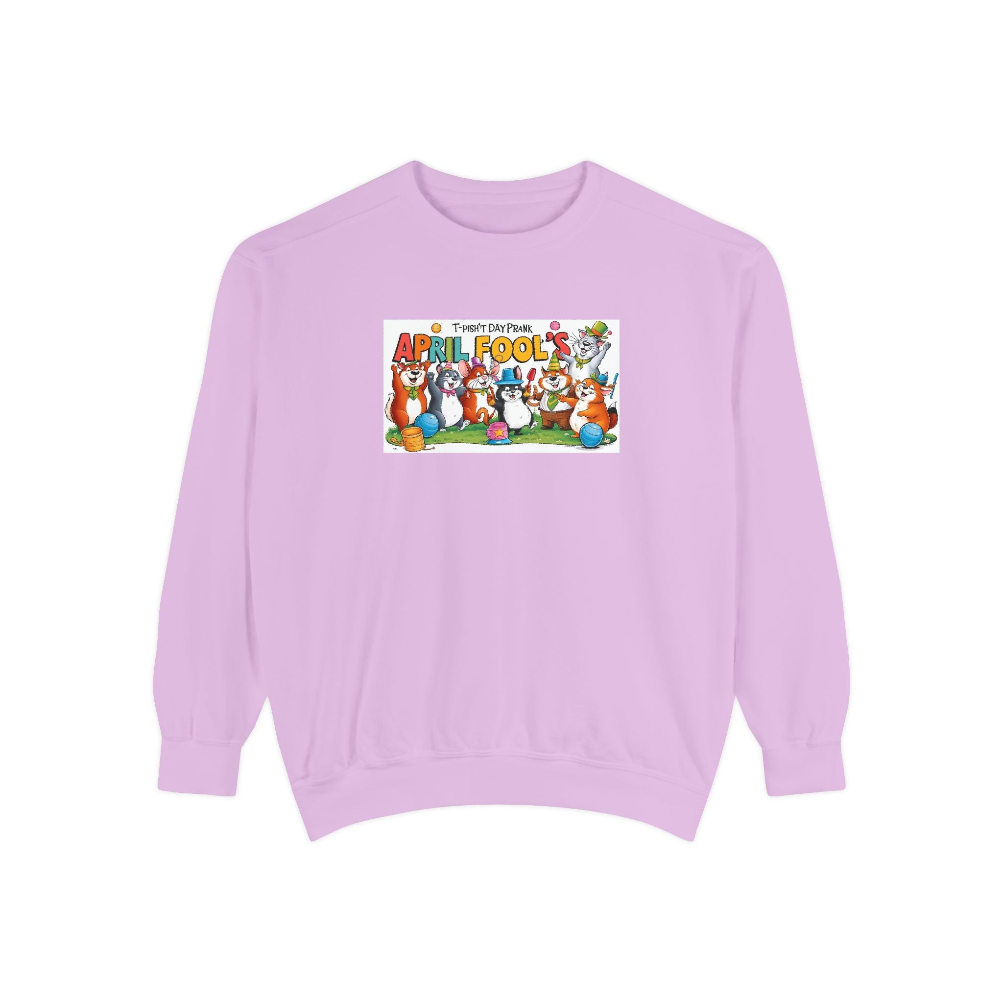 T-Pish'-T Day Prank Cartoon Sweatshirt