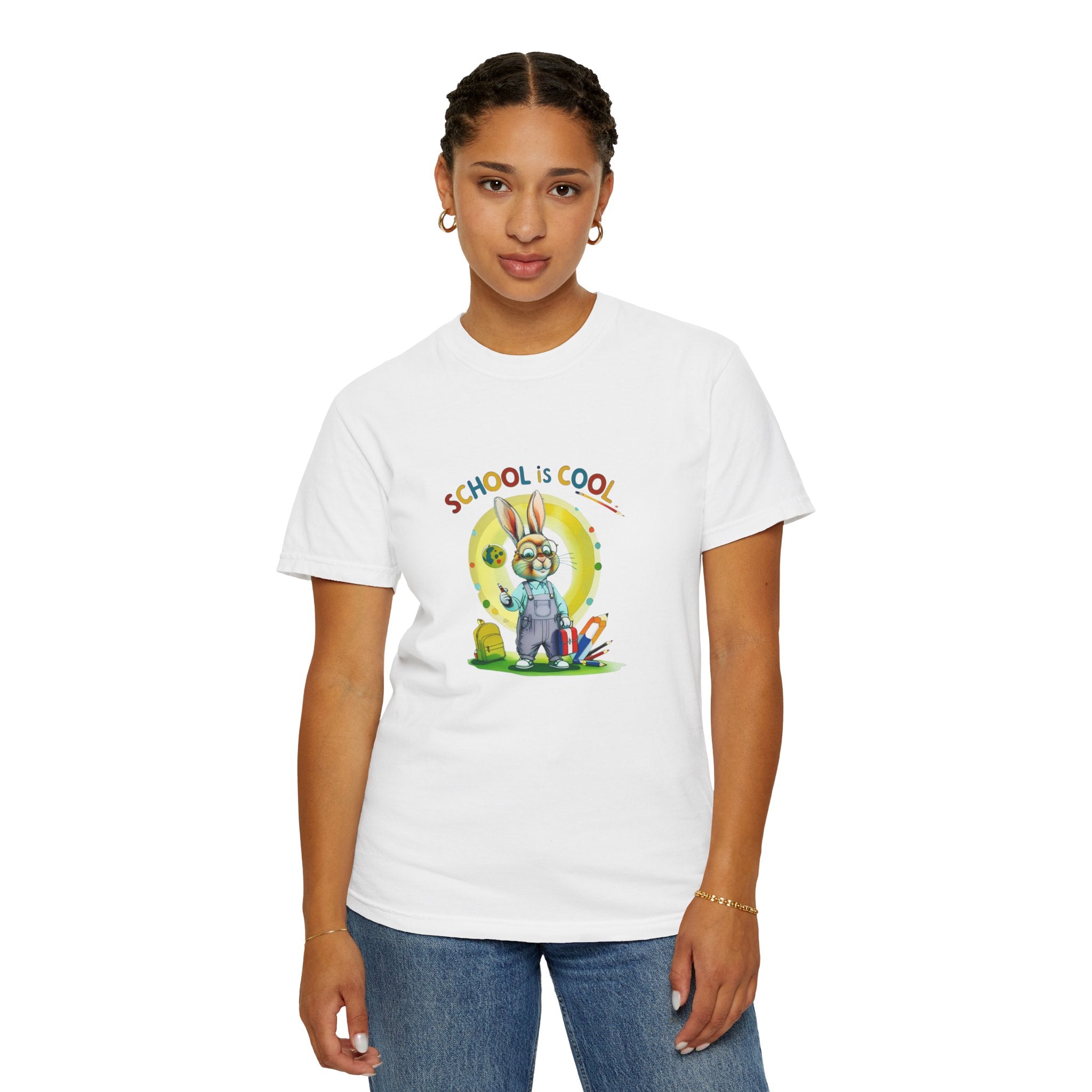 School is Cool Unisex Garment-Dyed Tee