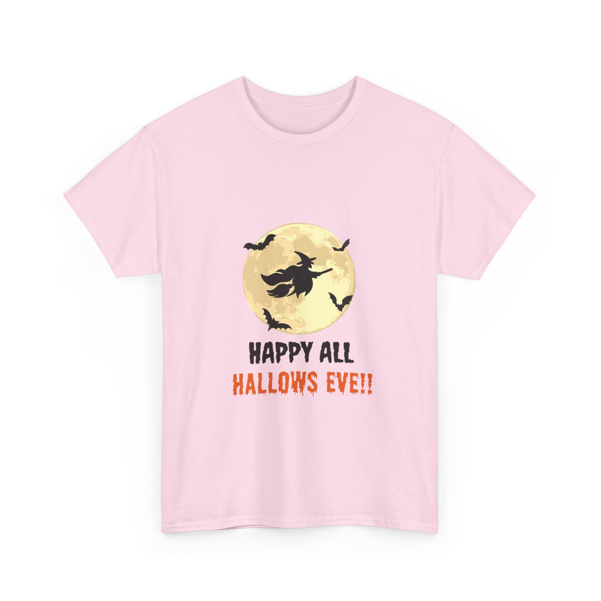 Happy All Hallows Eve Unisex Heavy Cotton Tee