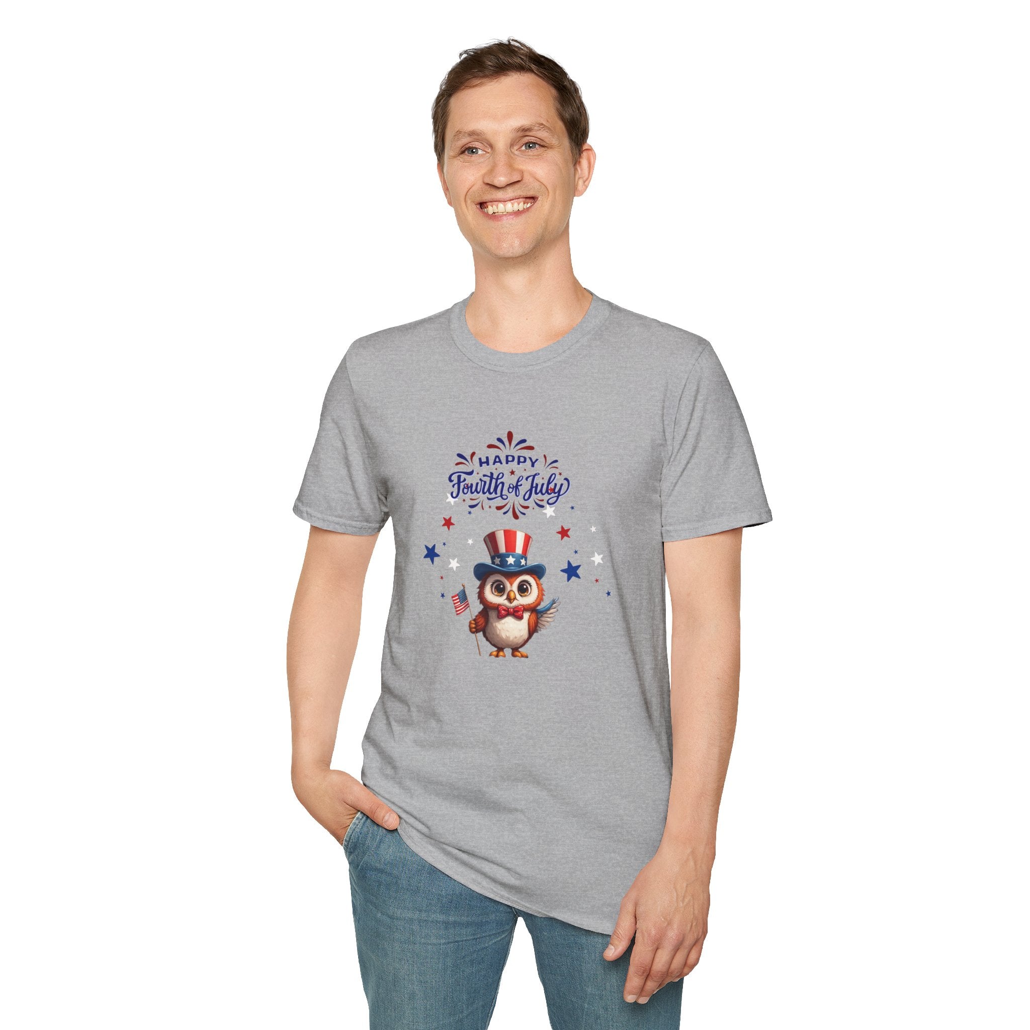American Eagle Happy 4th of July Unisex T-shirt