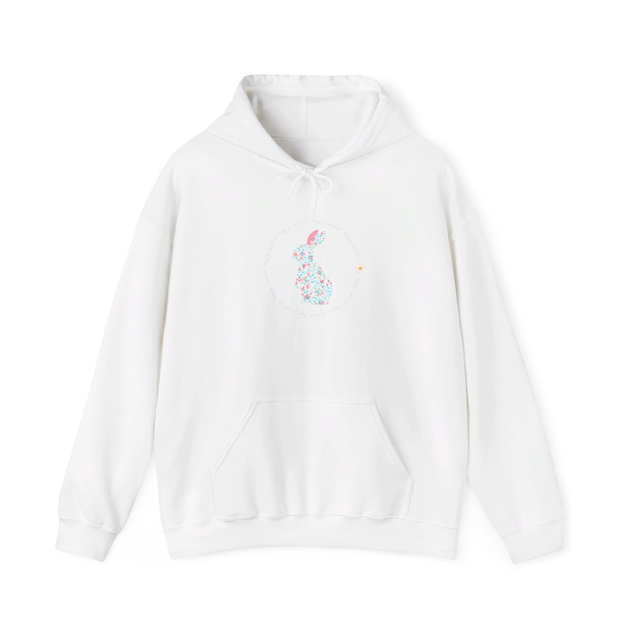Happy Easter Rabbit Day Unisex Heavy Blend™ Hooded Sweatshirt