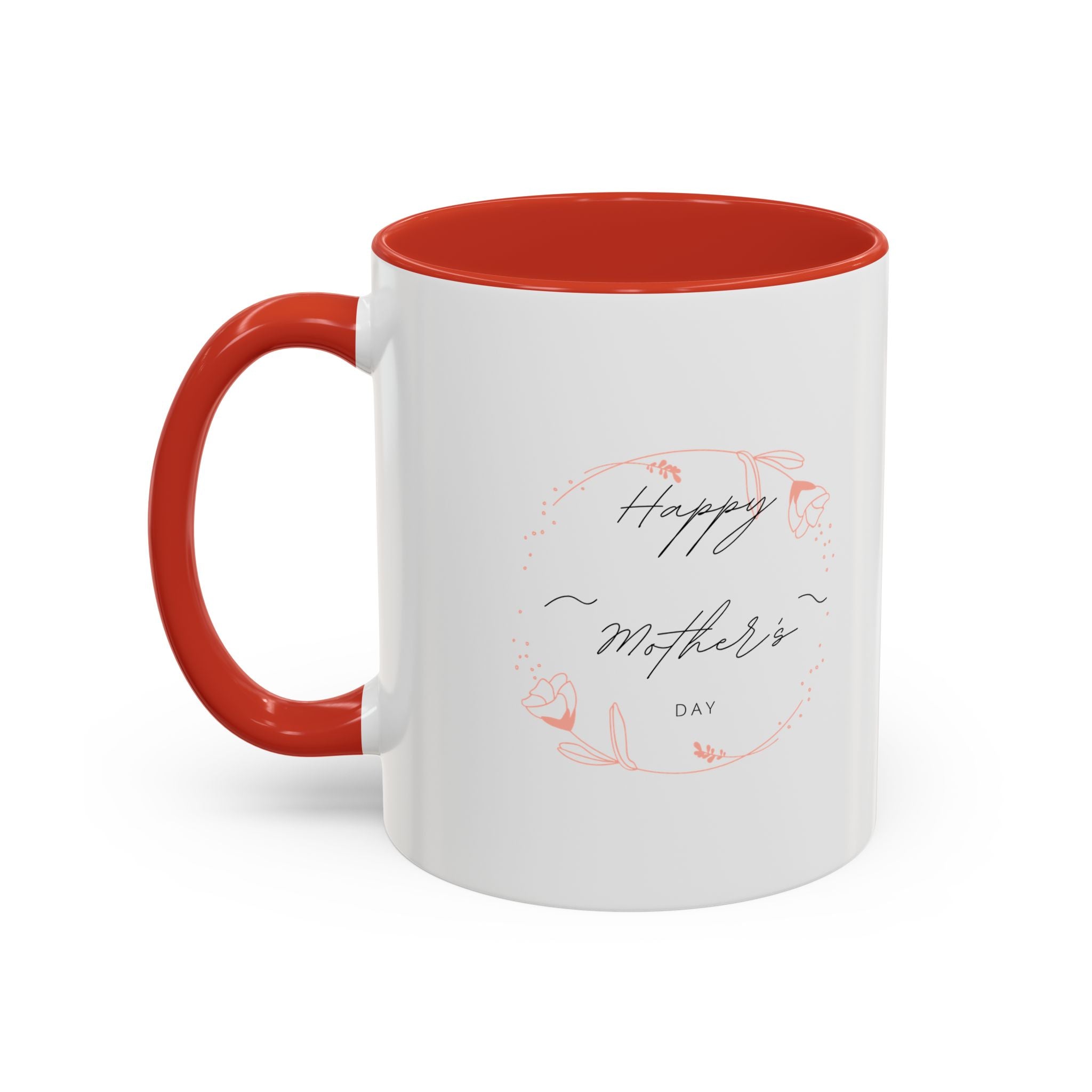 Happy Mom's Day Accent Coffee Mug  11oz & 15oz