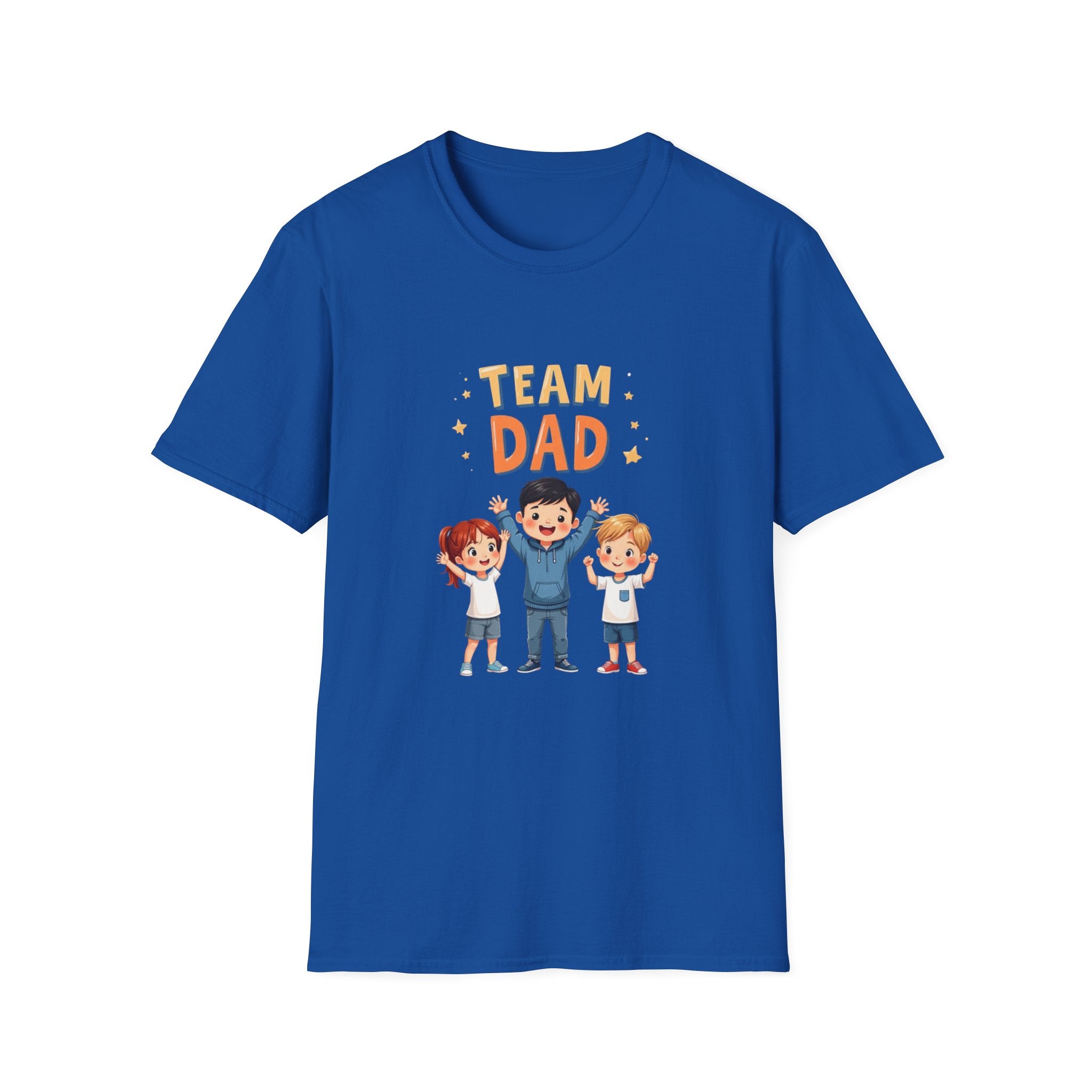 Team Dad Unisex Softstyle T-Shirt, Father's Day Gift, Family Tee, Dad Shirt, Great for Celebrations, Fun Casual Wear