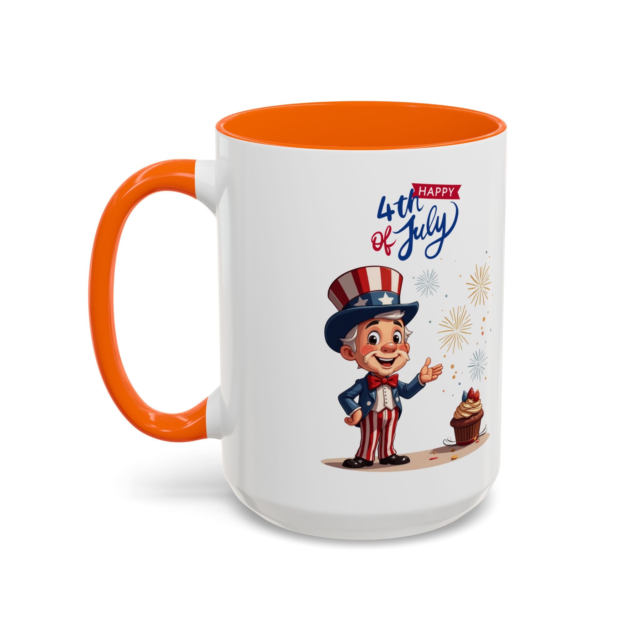 Uncle Sam Happy 4th of July Coffee Mug