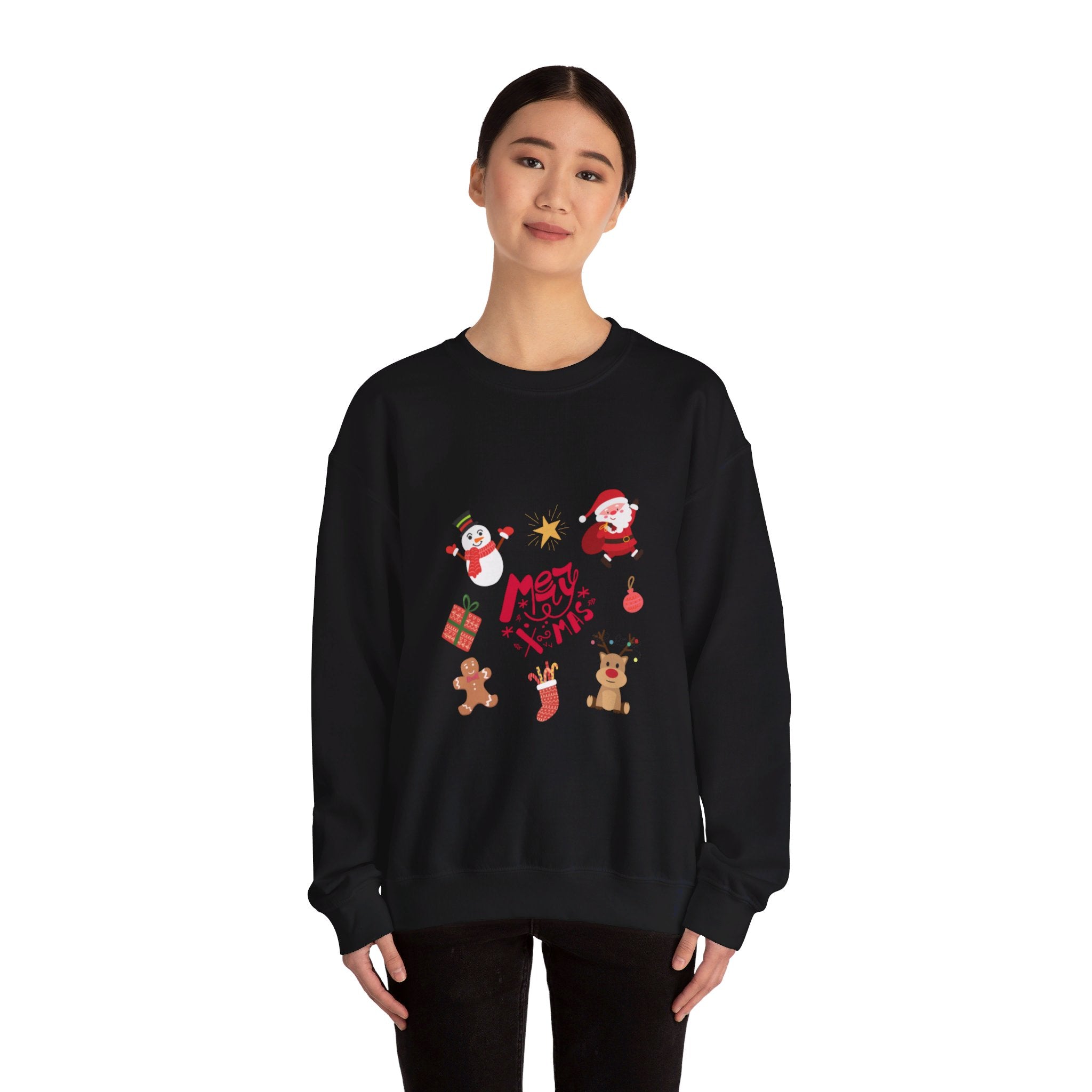 Merry Christmas Crew Unisex Heavy Blend™ Crewneck Sweatshirt