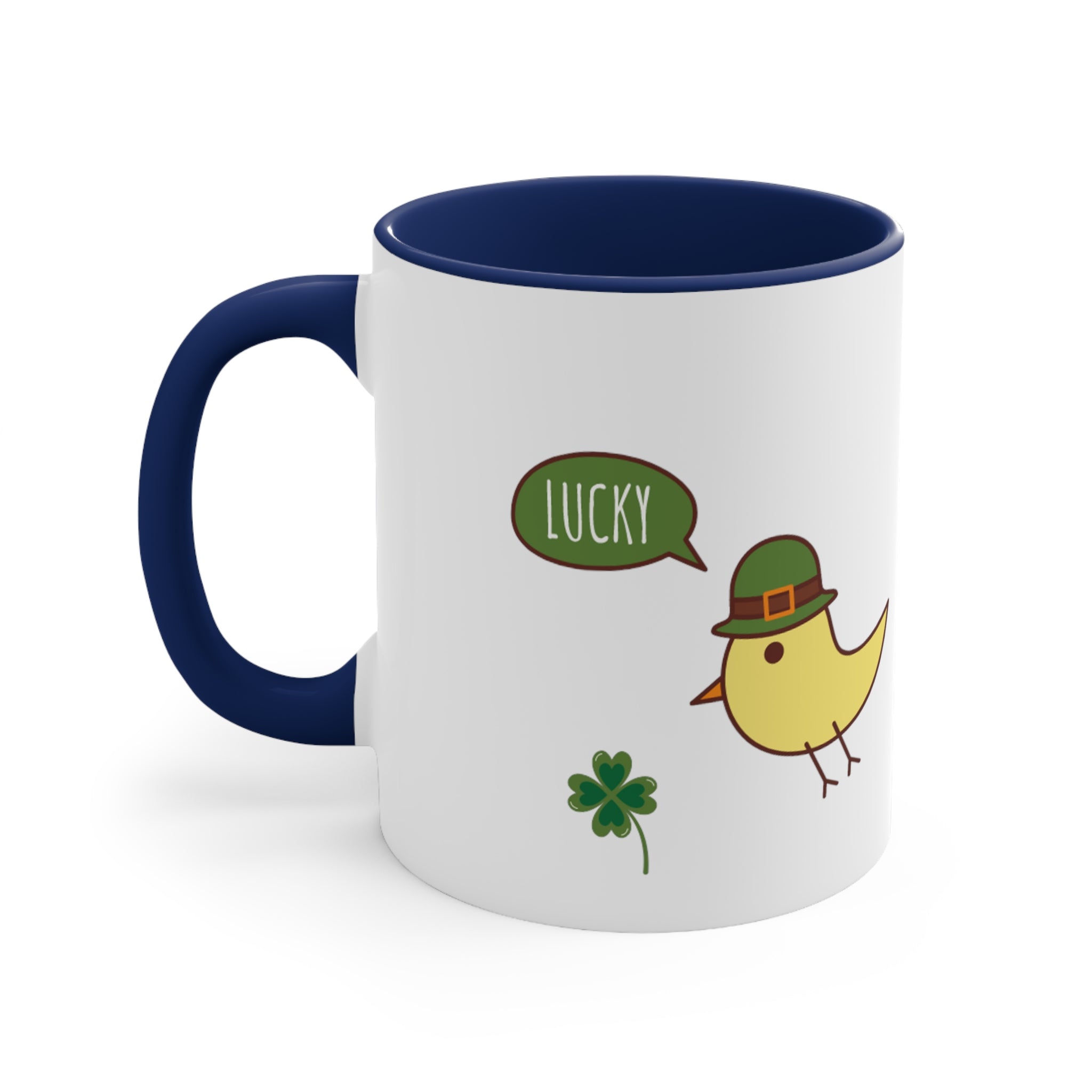 Feeling Lucky Accent Coffee Mug, 11oz