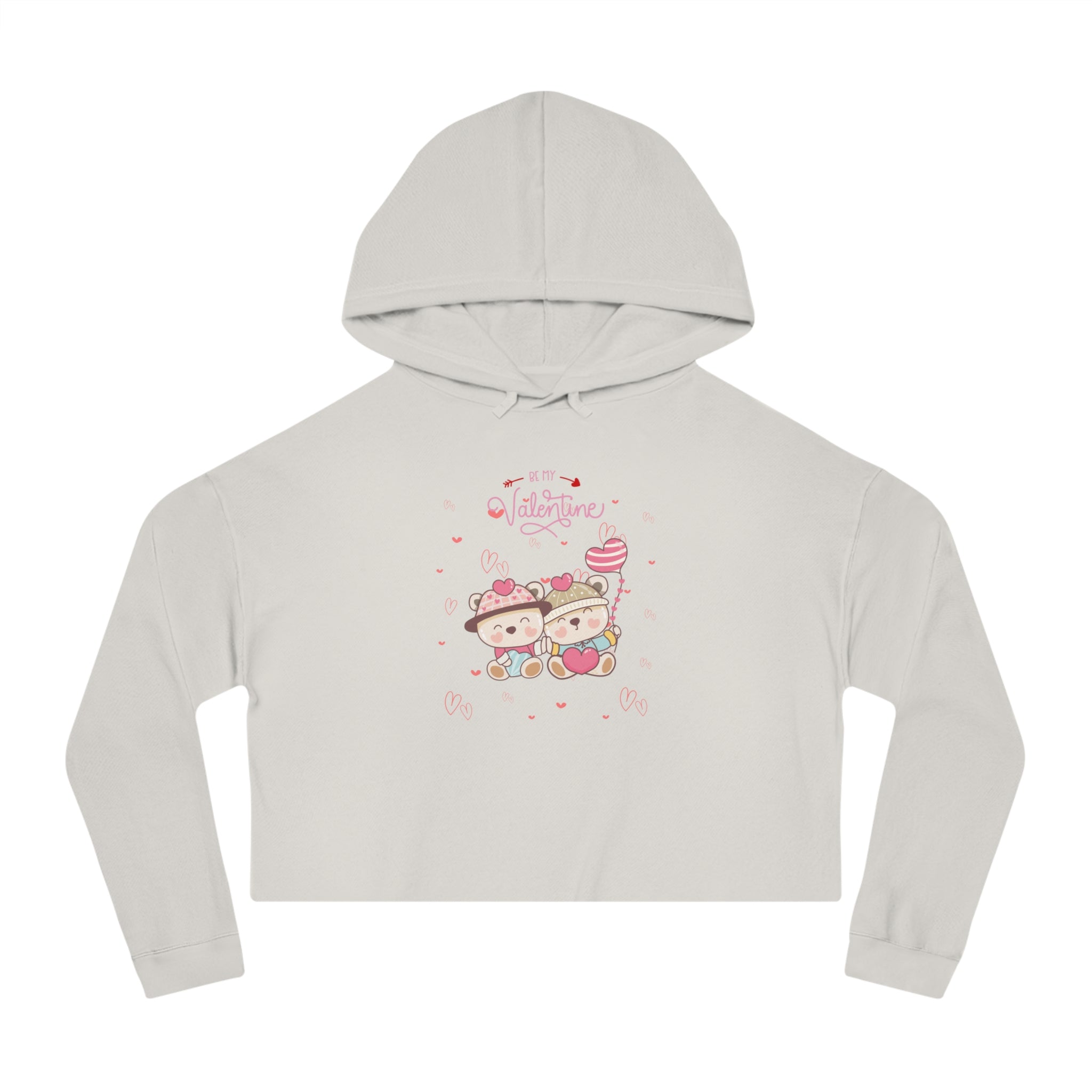 You And Me Forever Women’s Cropped Hooded Sweatshirt