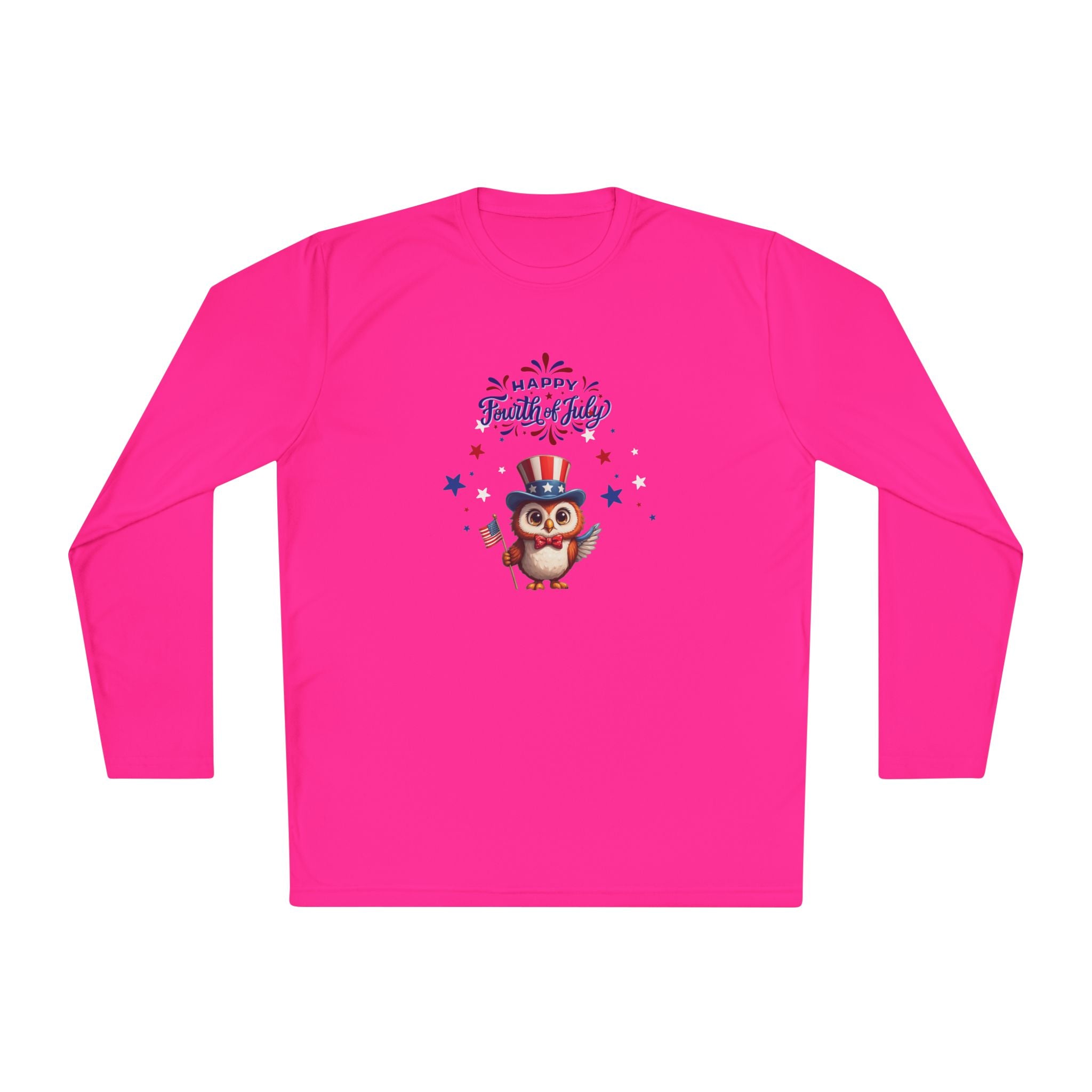 American Eagle Happy 4th of July Unisex Lightweight Sleeve Tee