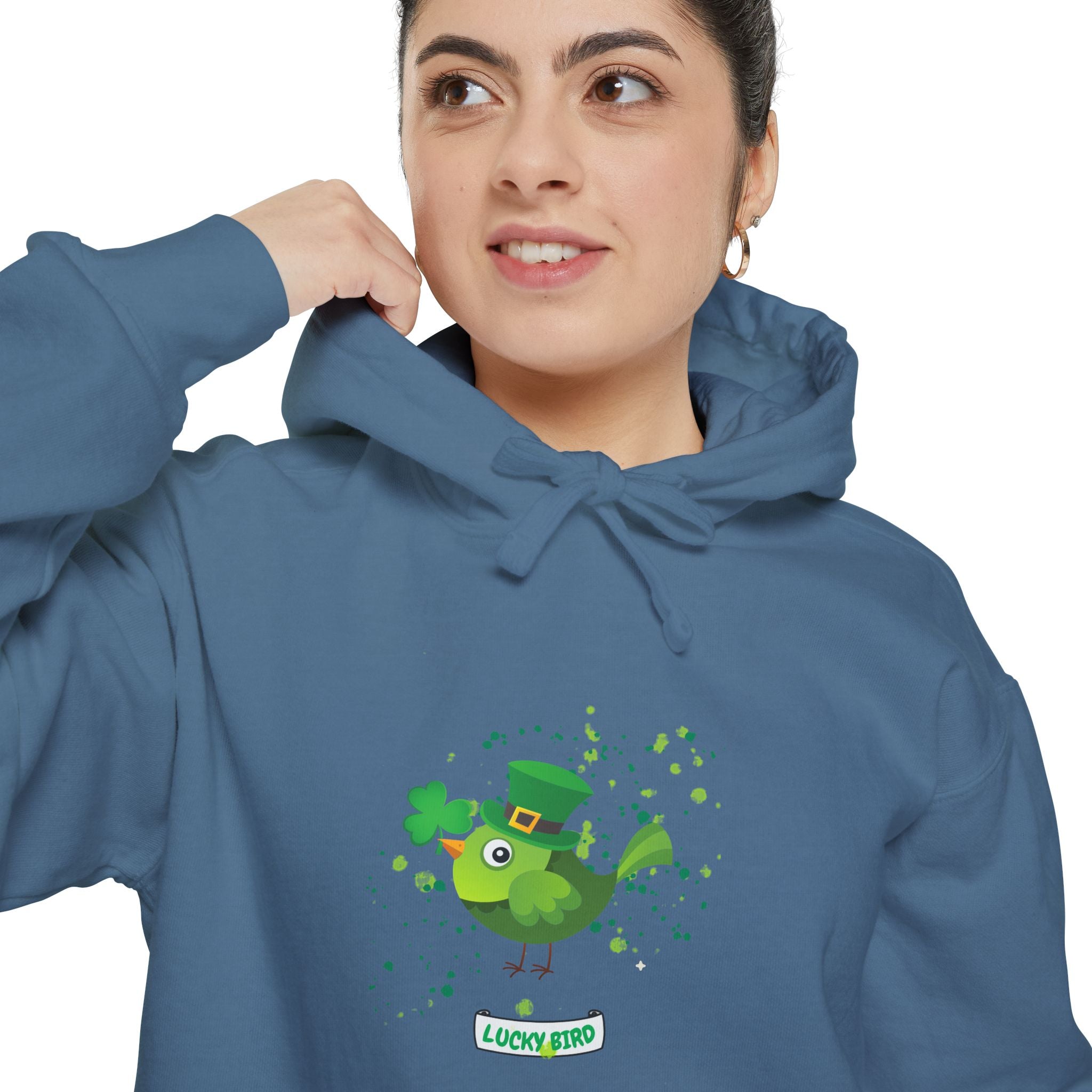 Lucky Bird Charm Hoodie