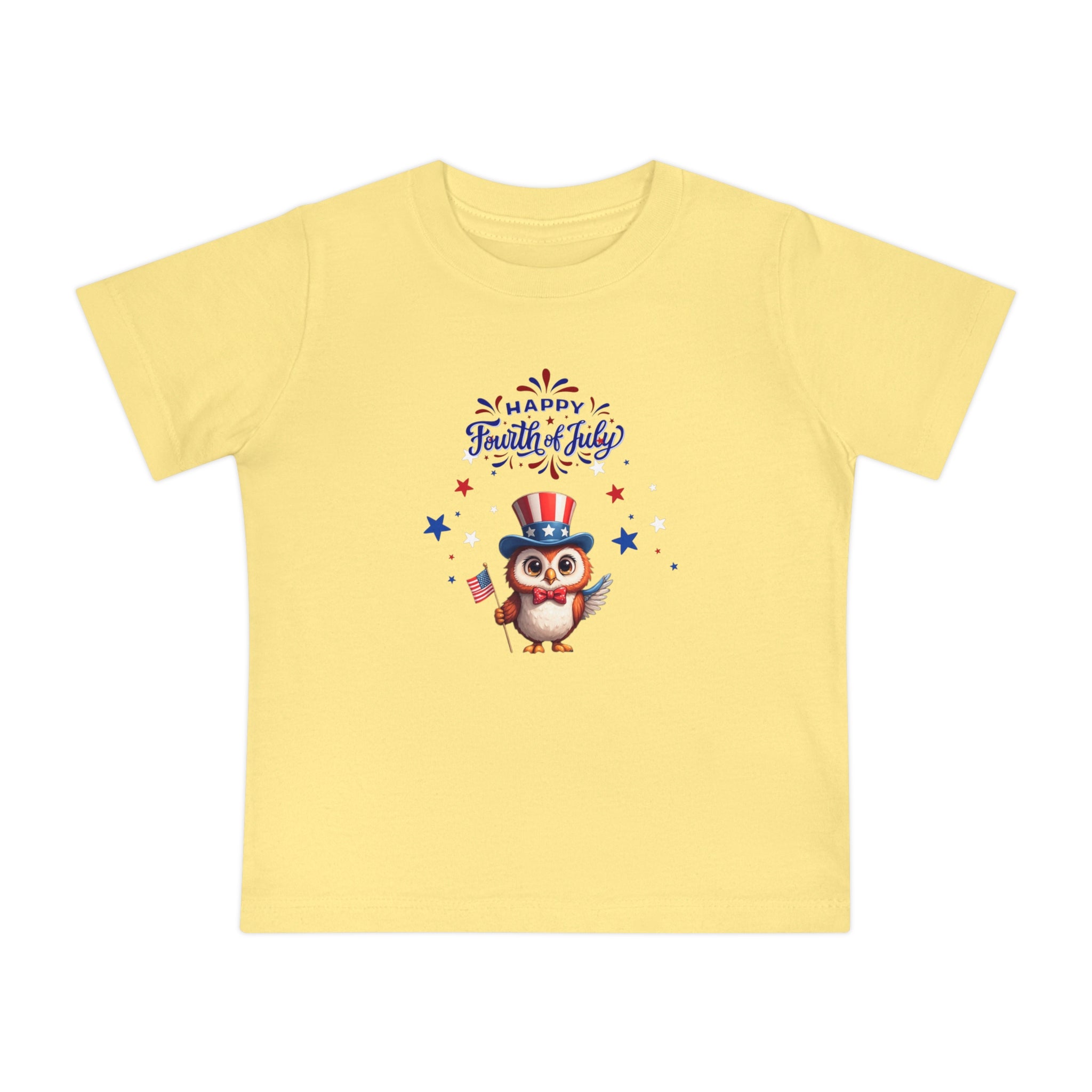 American Eagle Happy 4th of July Baby Short Sleeve T-Shirt