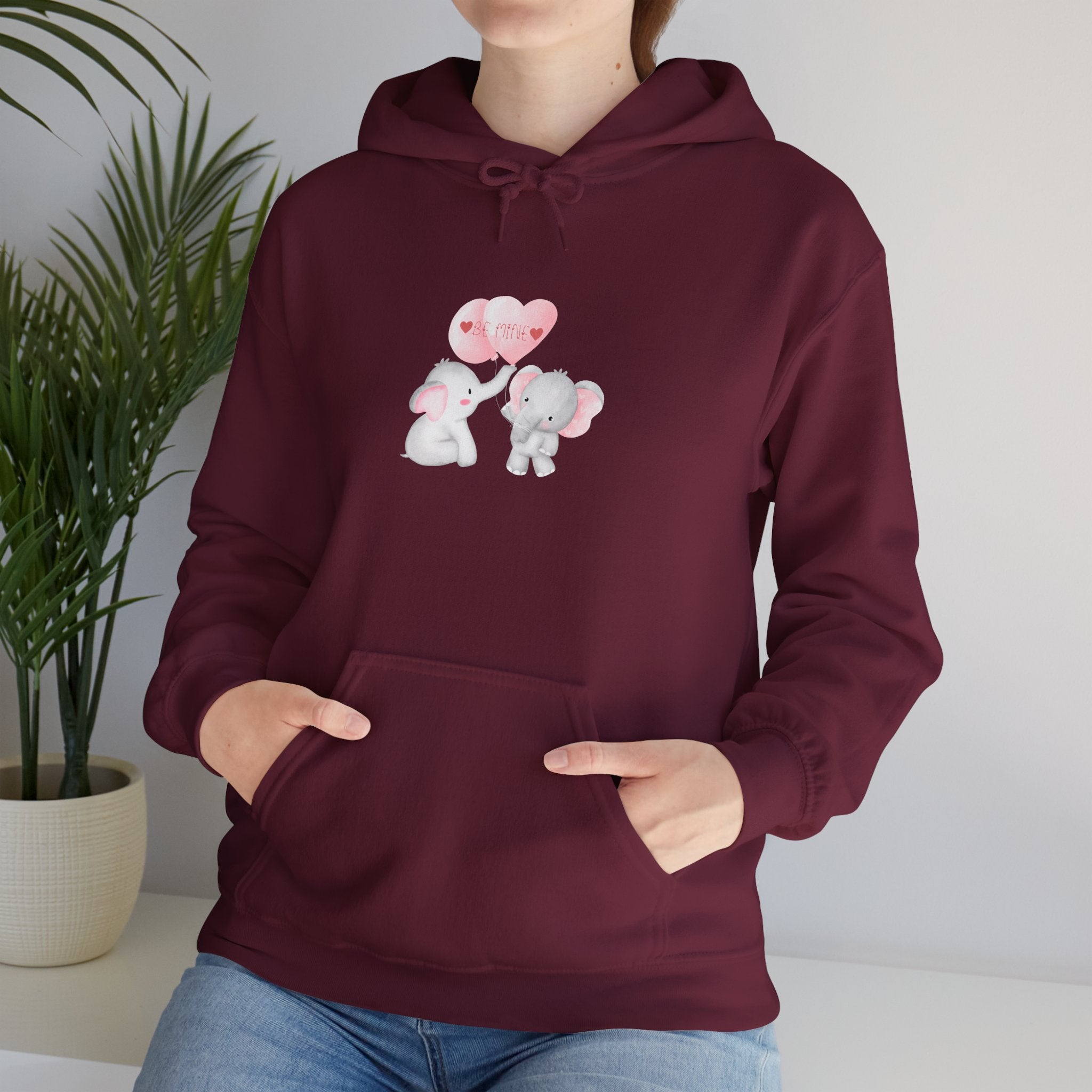 Be Mine Love Unisex Heavy Blend™ Hooded Sweatshirt