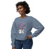 Meow Valentine's Day Unisex Lightweight Crewneck Sweatshirt