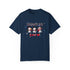 Snowman Crew Unisex Garment-Dyed T-shirt