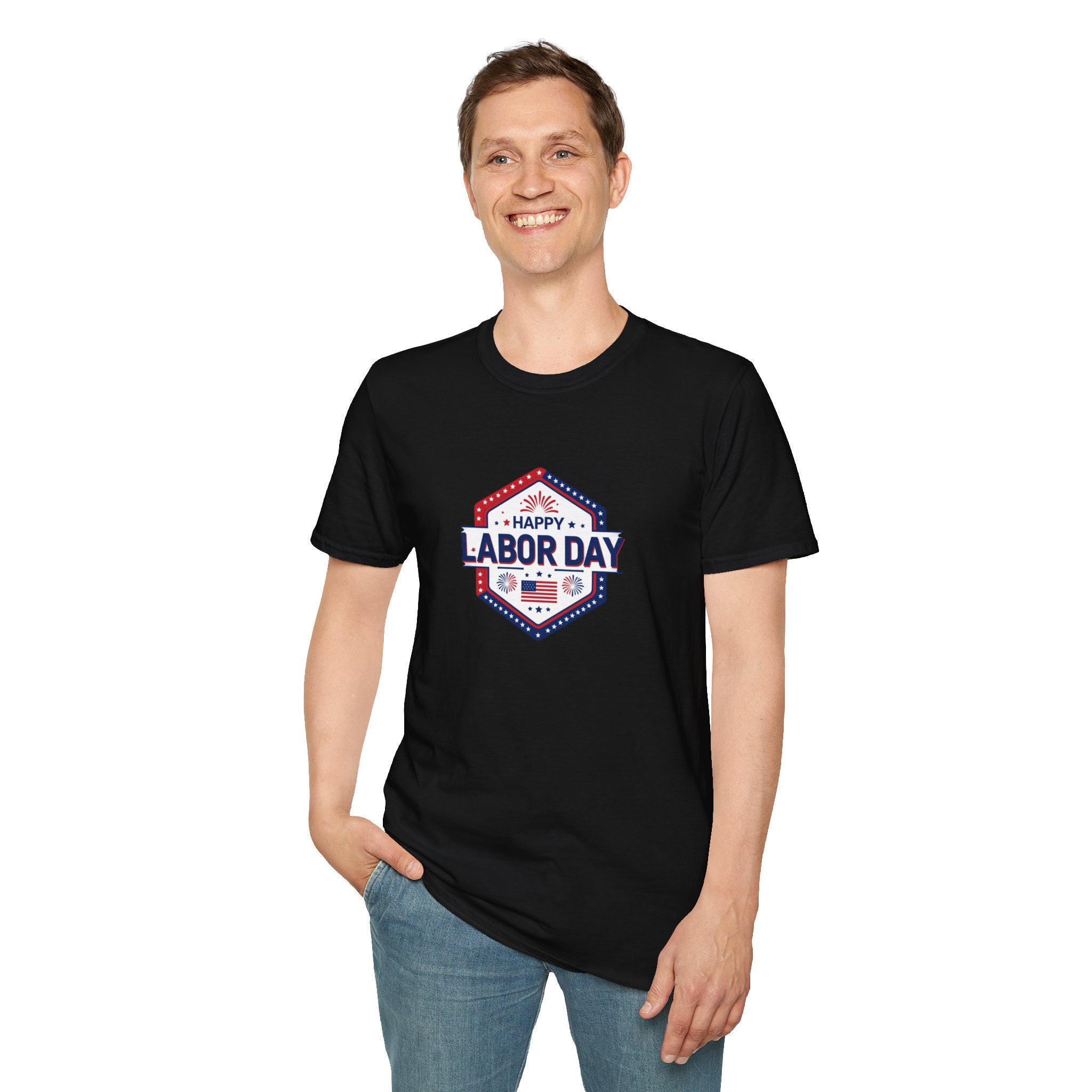 Celebrate Labor Day Unisex Softstyle T-Shirt