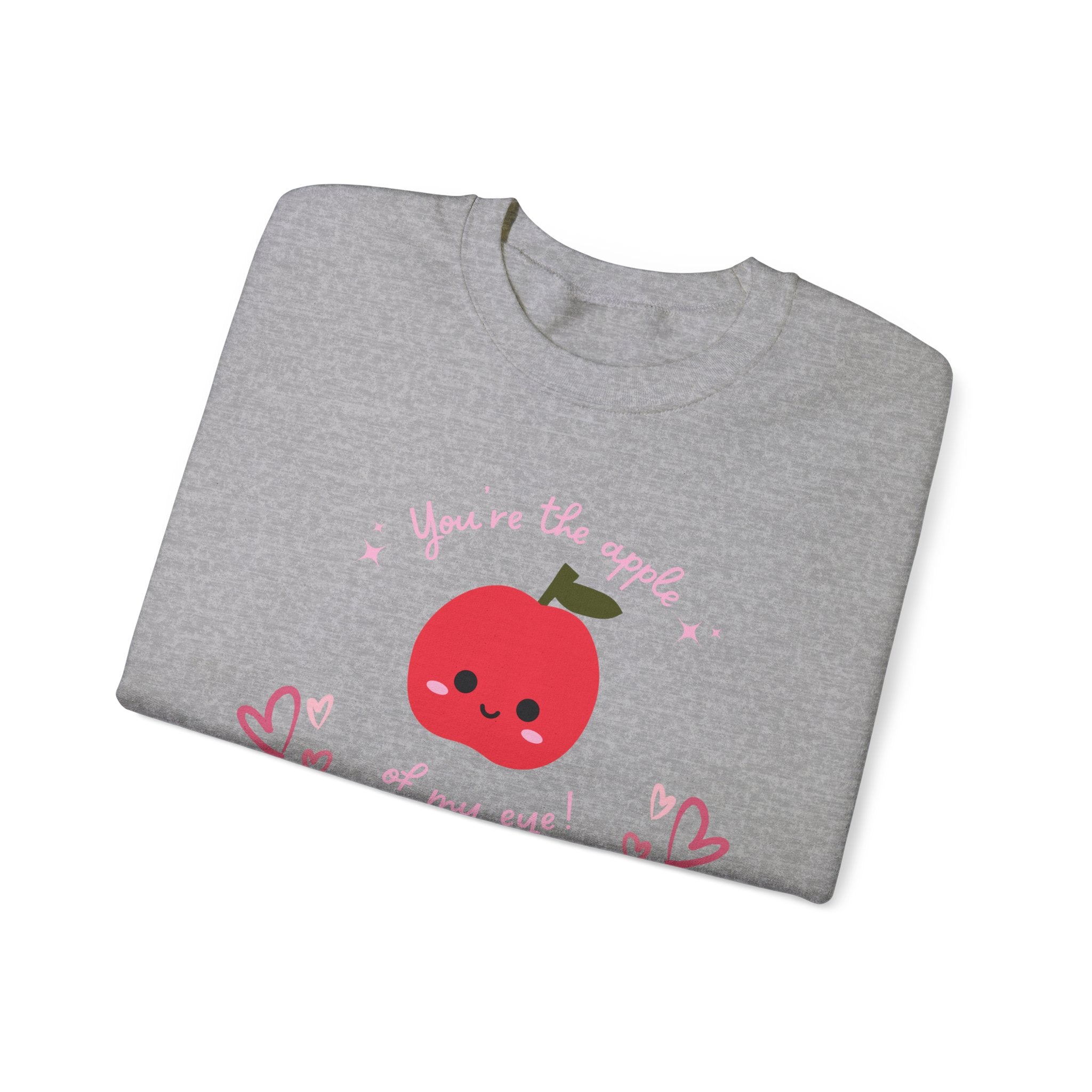 You Are The Apple Of My Eyes Unisex Heavy Blend™ Crewneck Sweatshirt