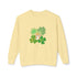 Retro St. Paddy's Day Lightweight Crewneck Sweatshirt