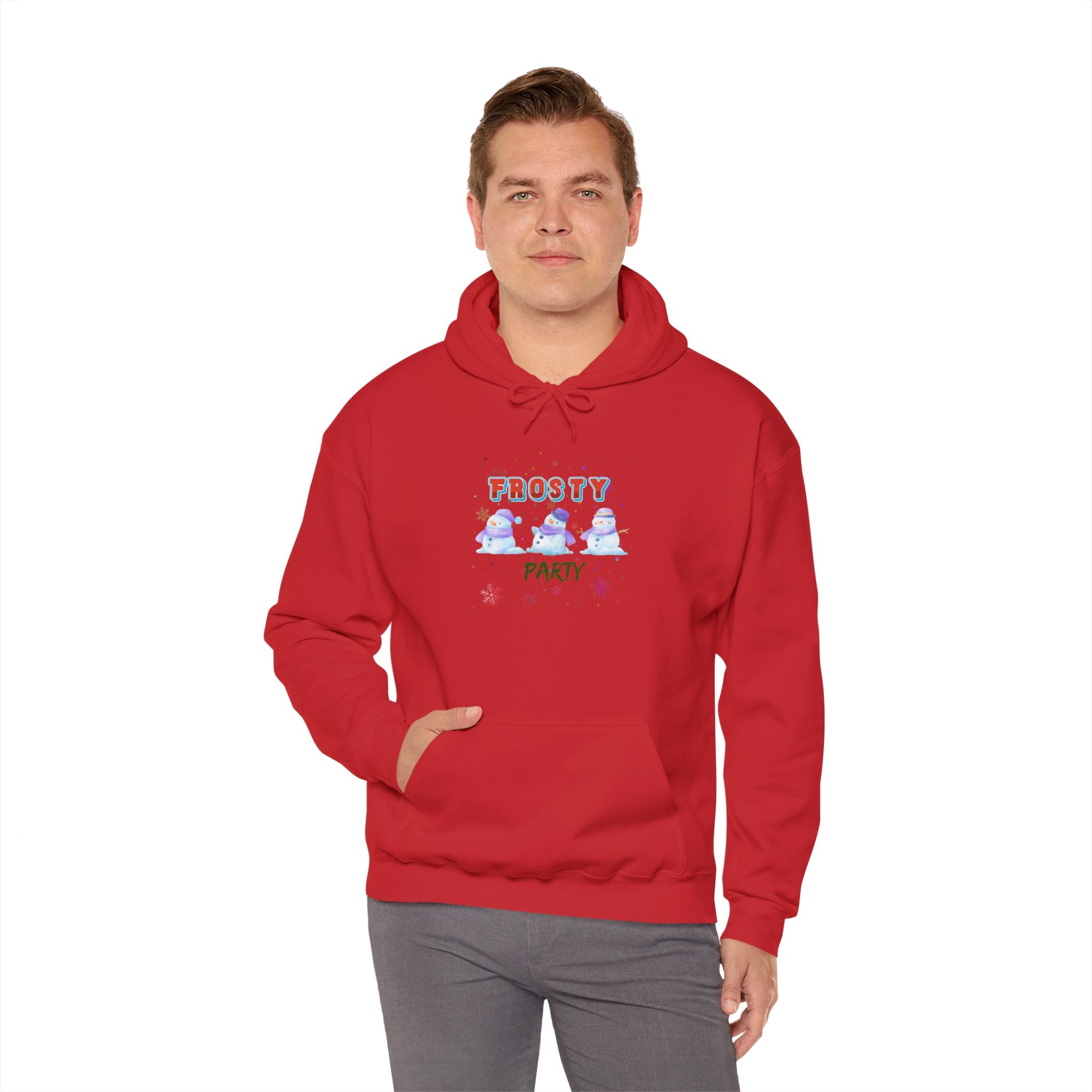 Frosty Party Unisex Heavy Blend™ Hooded Sweatshirt