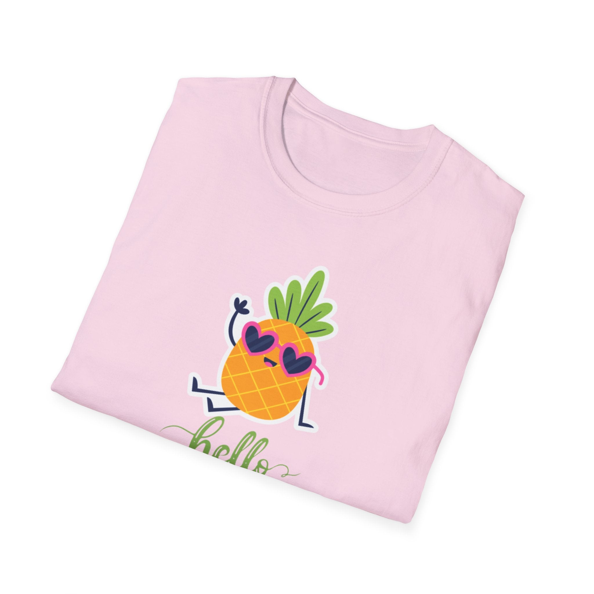 Hello Summer Fun Unisex Softstyle T-Shirt