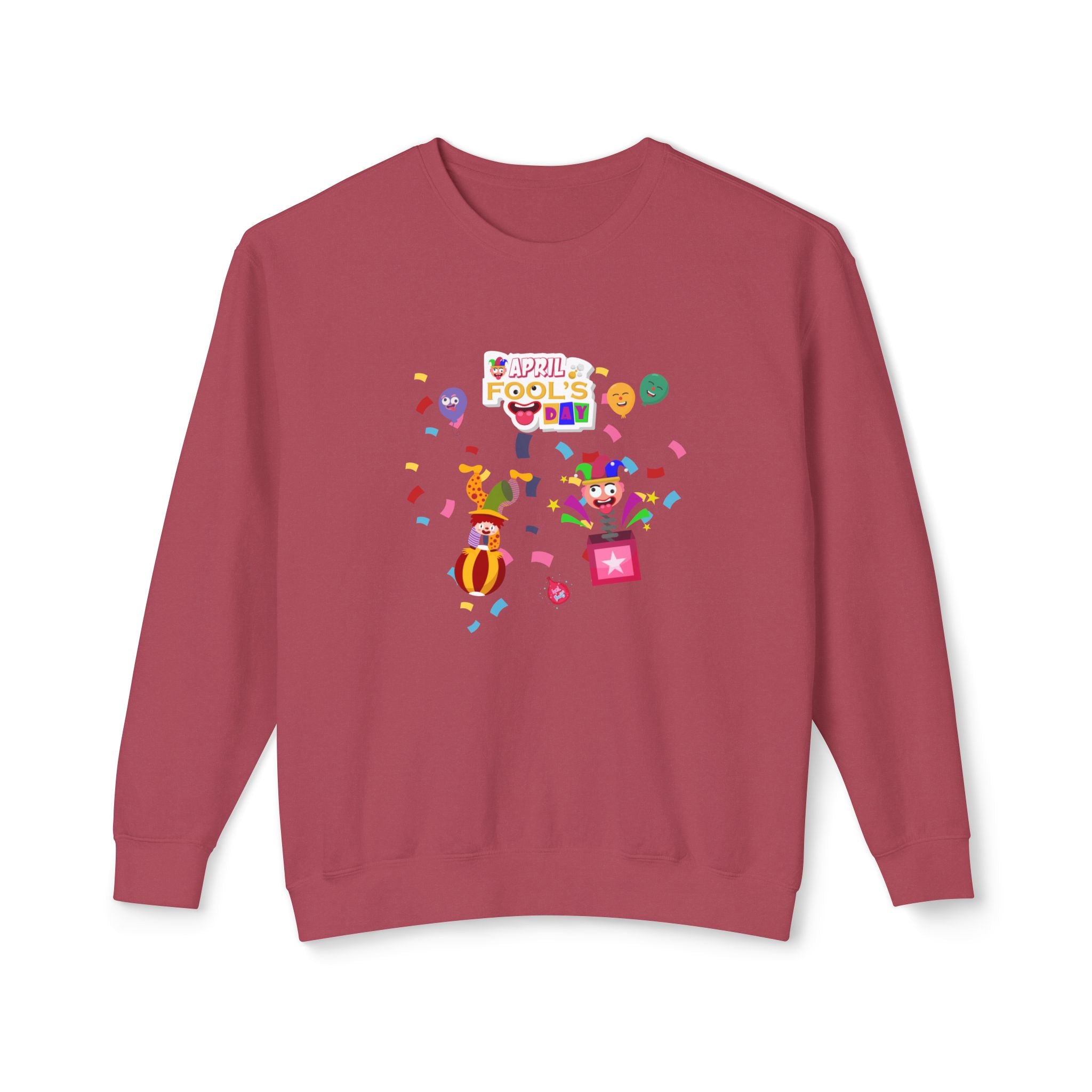 All April Fools' Day Unisex Lightweight Crewneck Sweatshirt