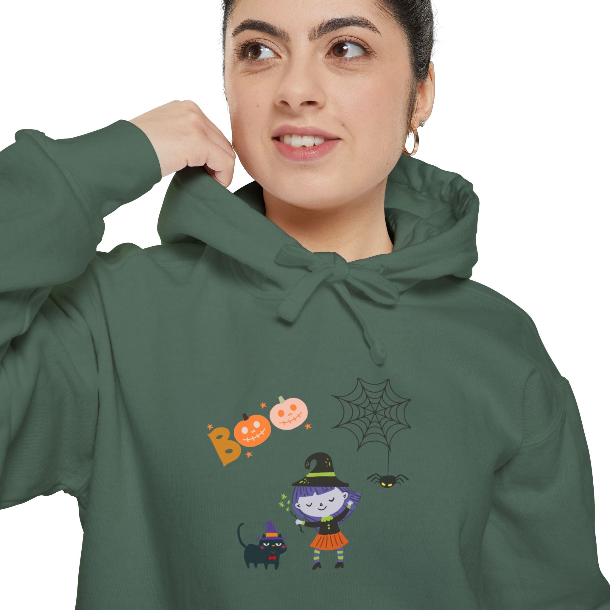 Boo Party Unisex Garment-Dyed Hoodie