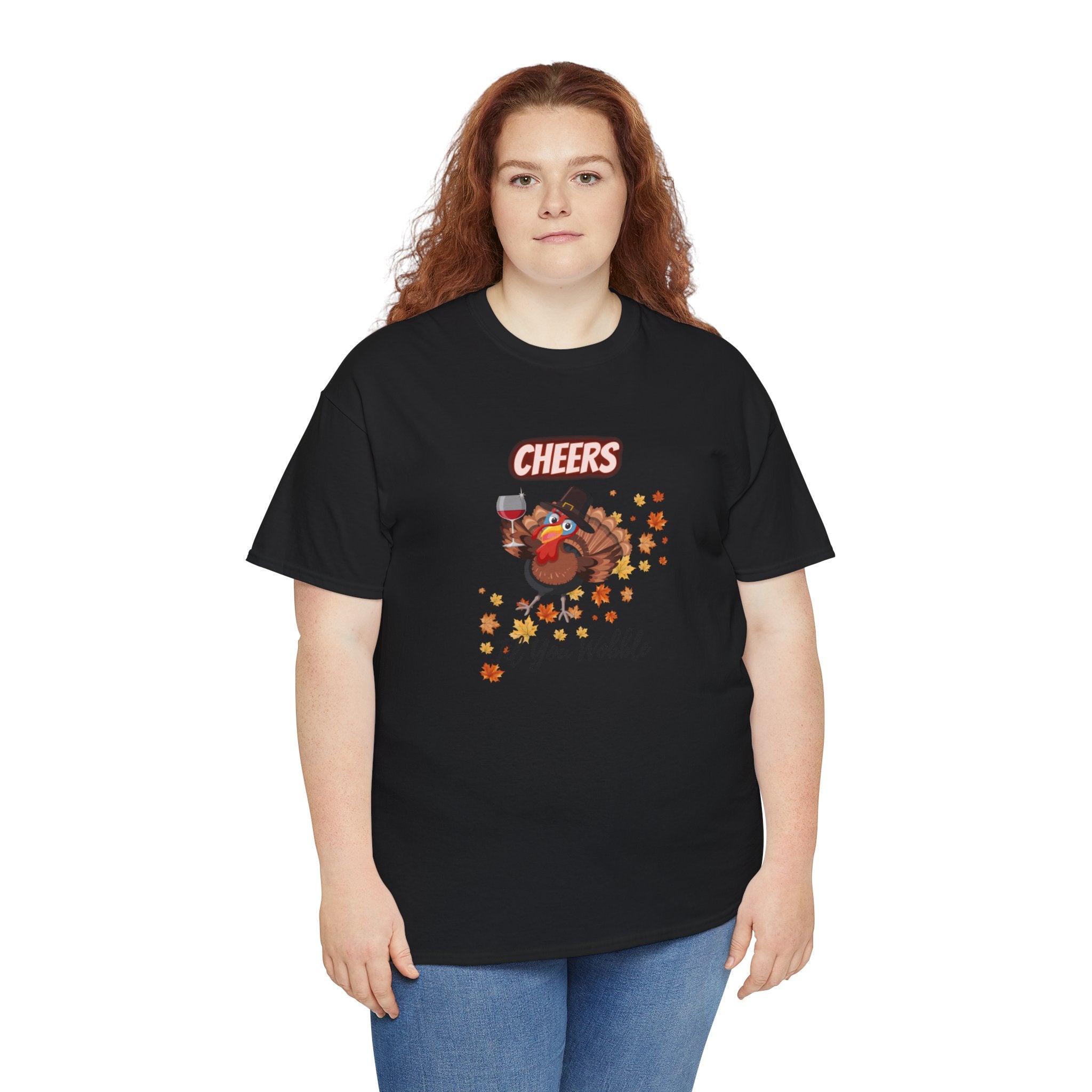 Cheers Til You Wobble Unisex Heavy Cotton Tee