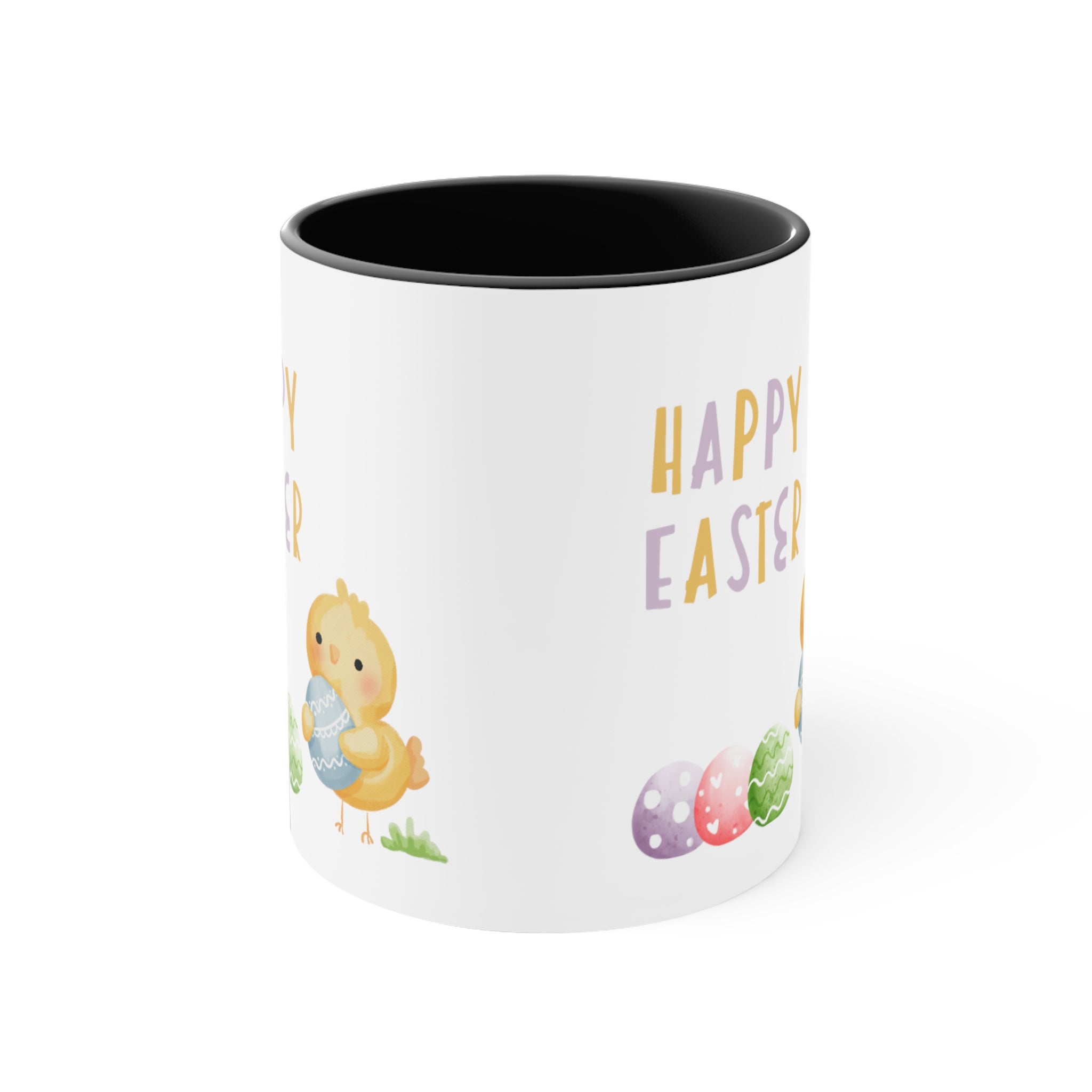 Wishing You A Happy Easter Accent Coffee Mug, 11oz