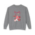 Gnome Valentine's Day Unisex Lightweight Crewneck Sweatshirt