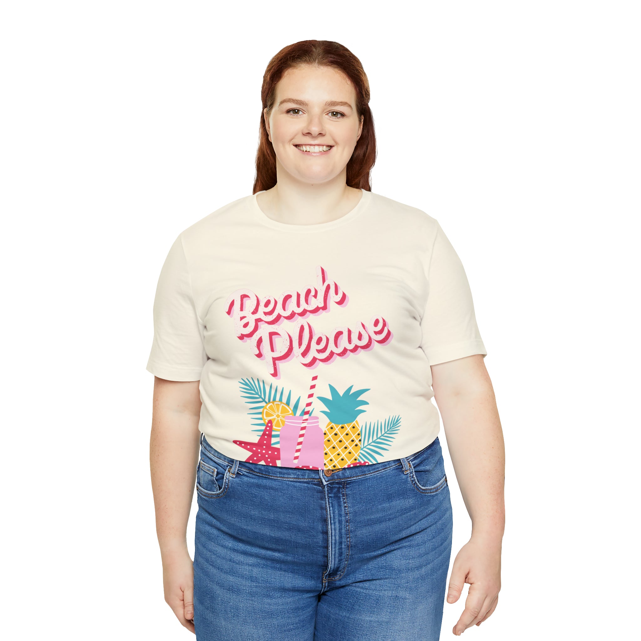 Beach Please Unisex Jersey Short Sleeve Tee