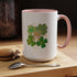 Retro St. Paddy's Day Accent Coffee Mug - 11oz & 15oz