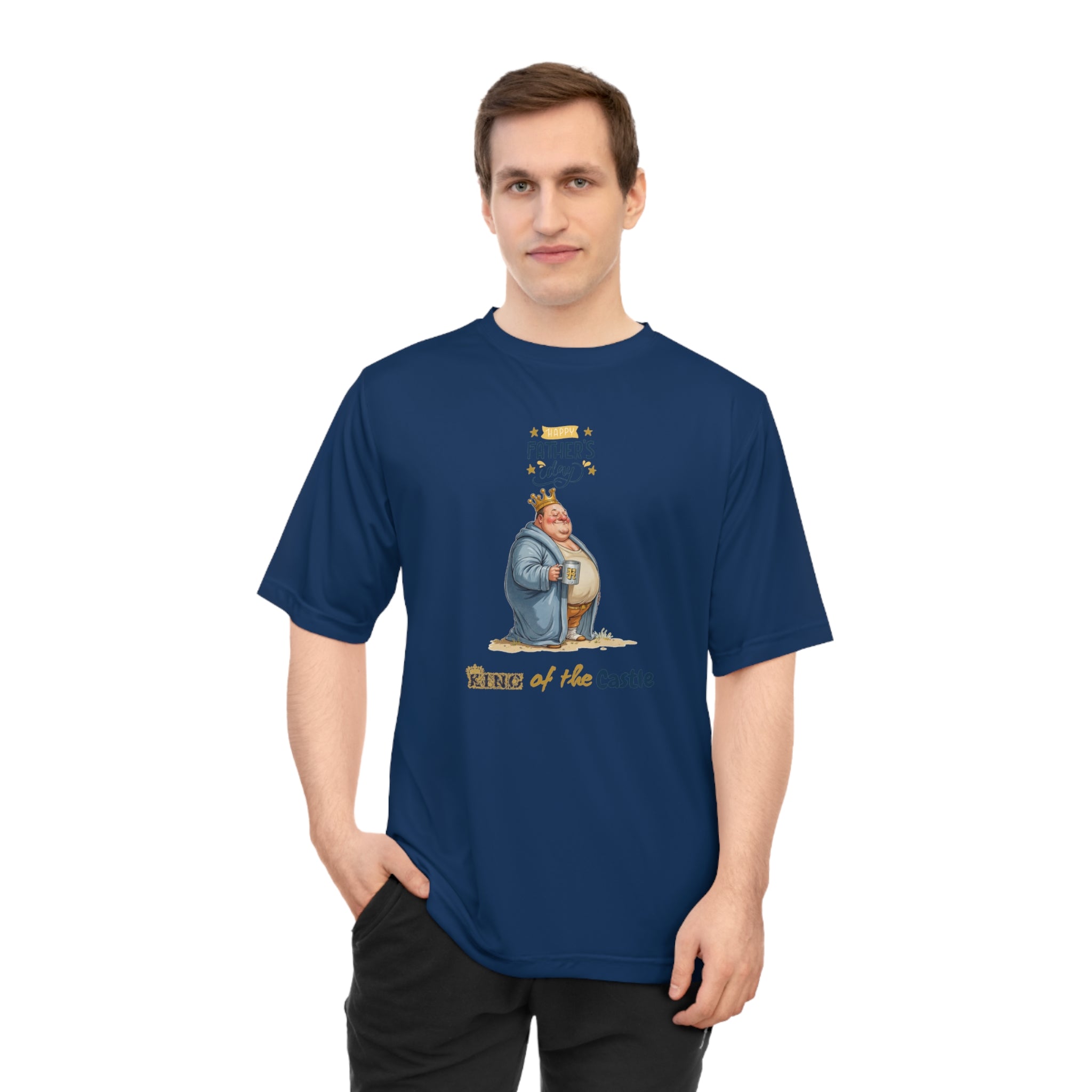 Father's Day King of the Castle Performance T-shirt