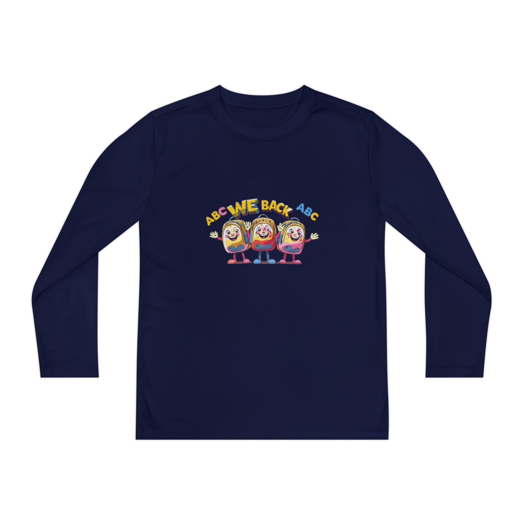 We Back Youth Long Sleeve Competitor Tee