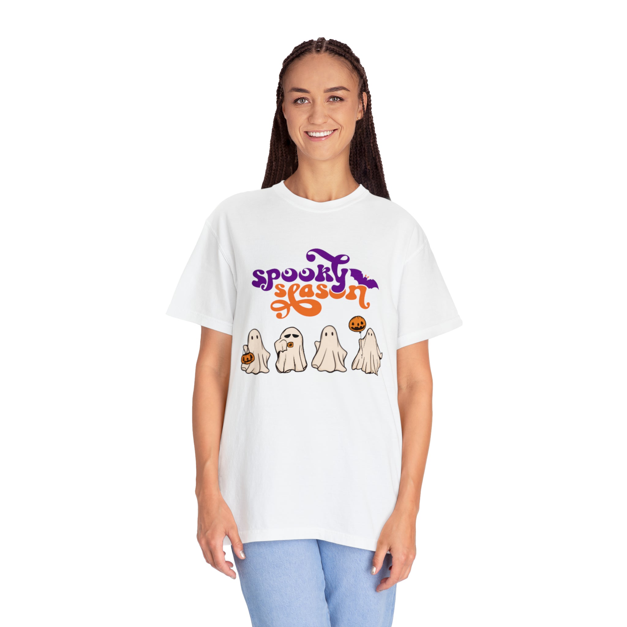 Spooky Season Unisex Garment-Dyed T-shirt