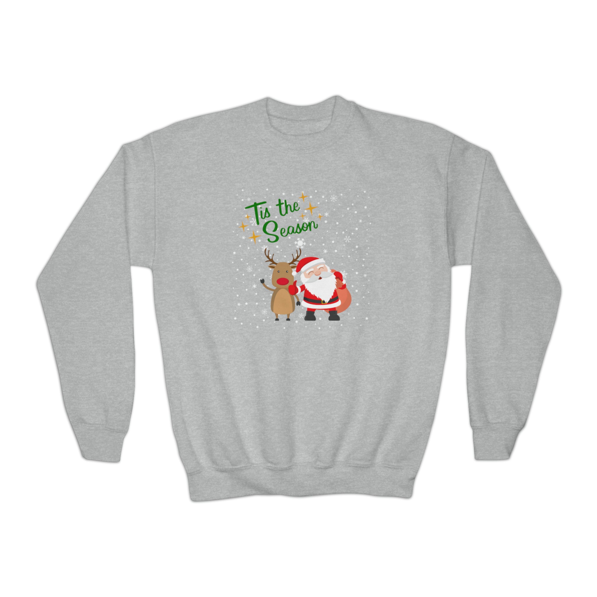 Tis The Season Youth Crewneck Sweatshirt