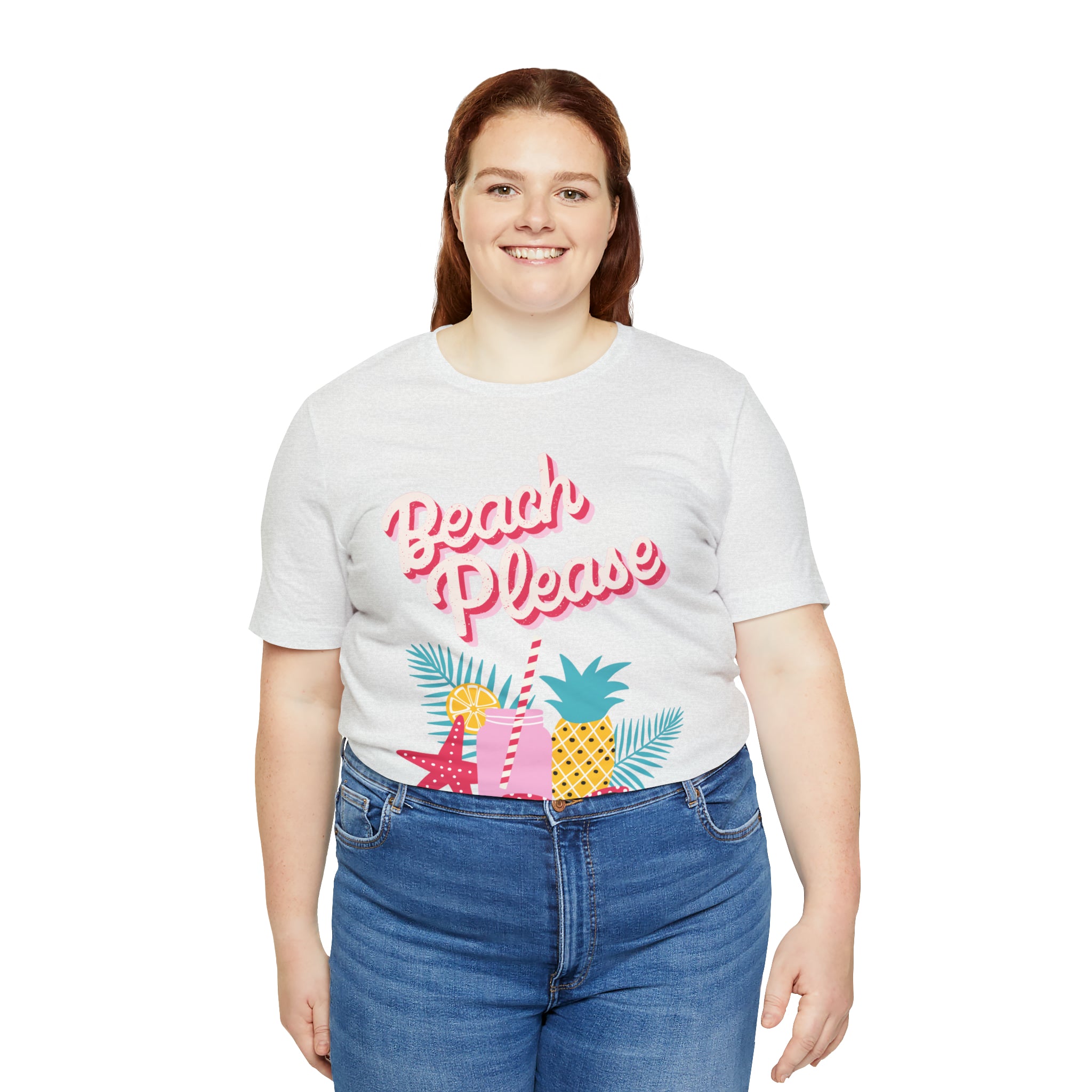 Beach Please Unisex Jersey Short Sleeve Tee
