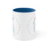 Happy Easter Rabbit Day Accent Coffee Mug, 11oz