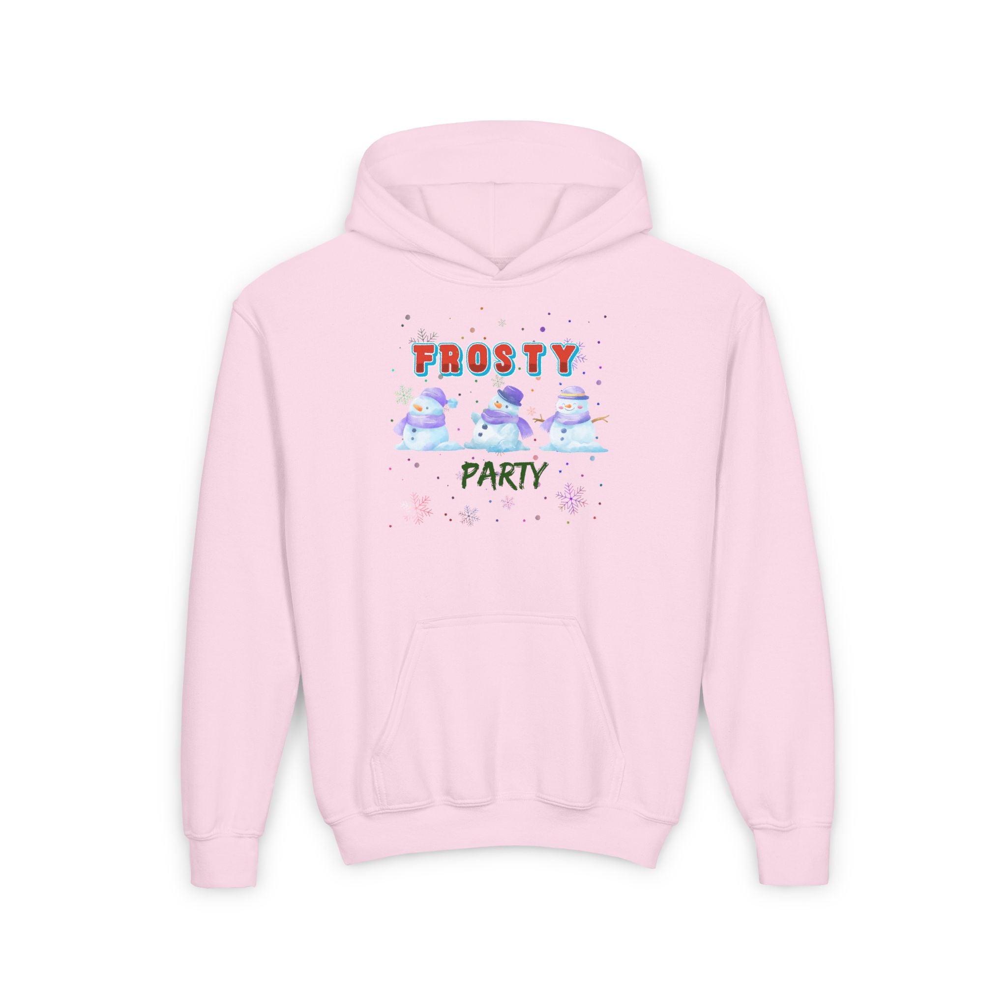 Frosty Party Youth Heavy Blend Hooded Sweatshirt